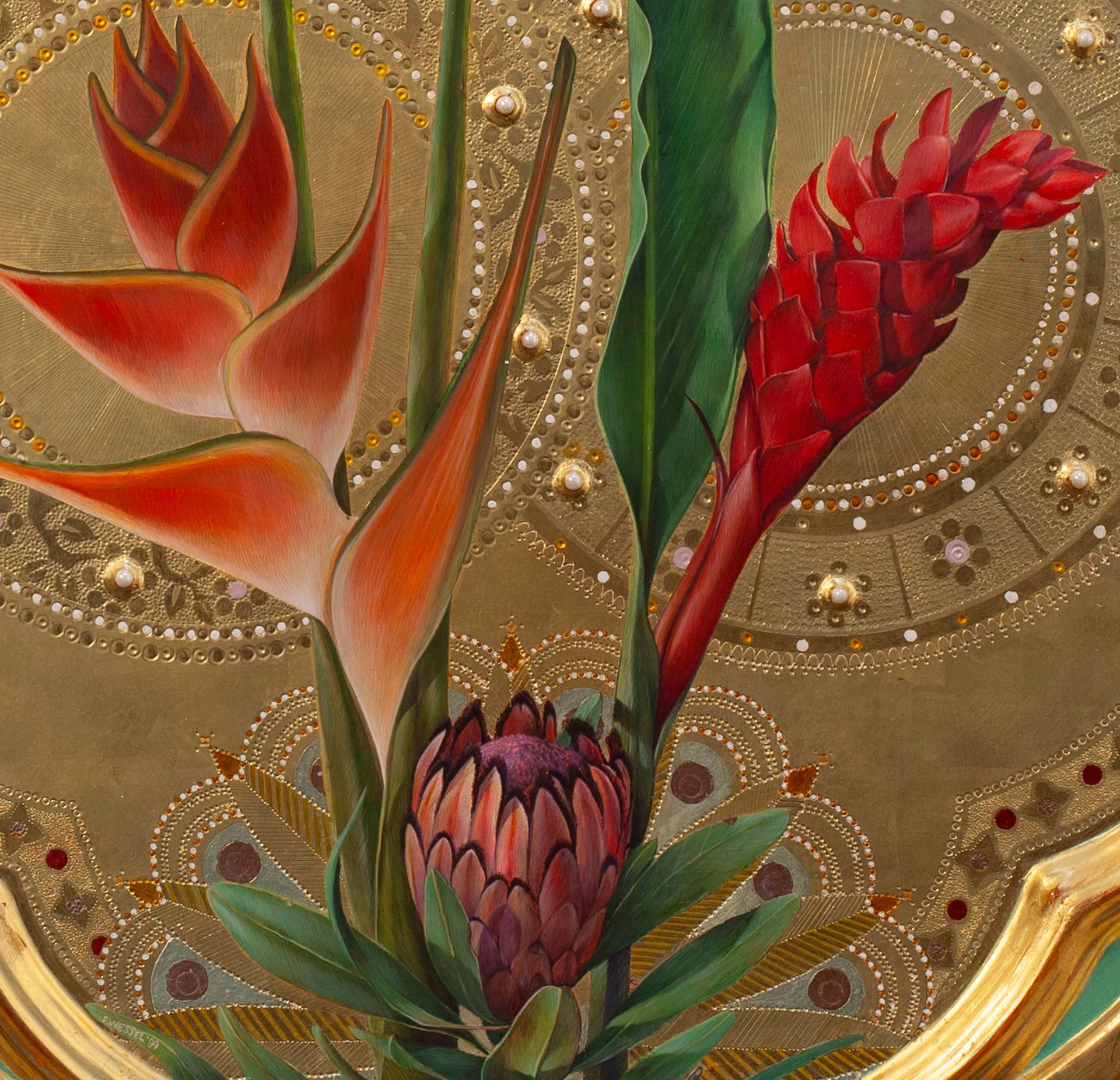 Sienese Icon (Tropical Trinity)