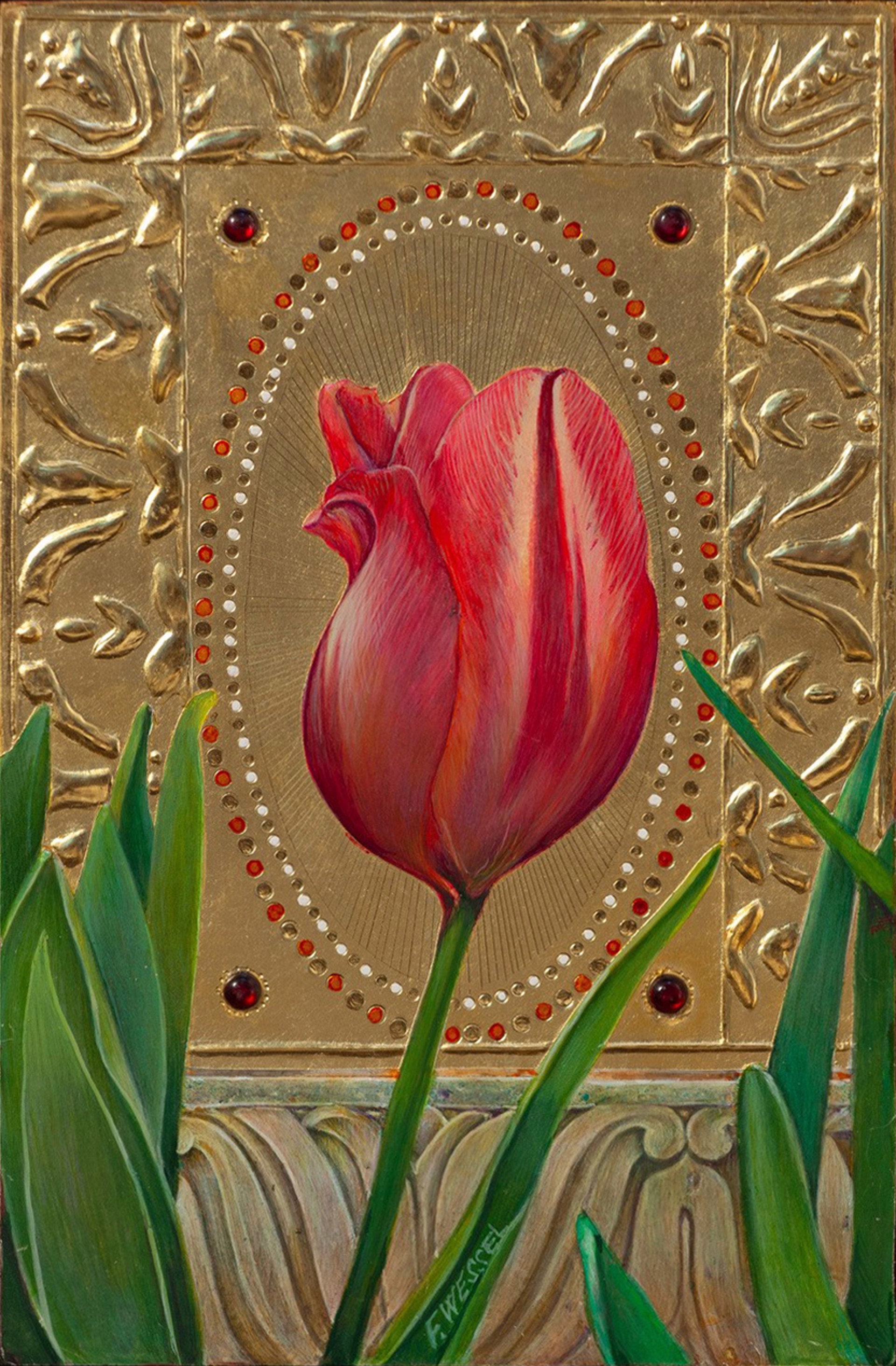 Striped Tulip by Fred Wessel, 2024