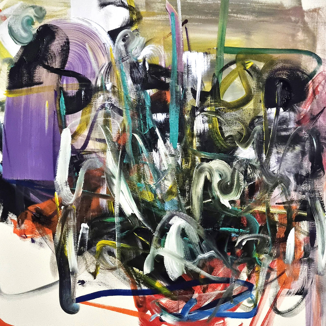 Artwork by Frédéric Prat, Blanc, Made of Acrylic on canvas 