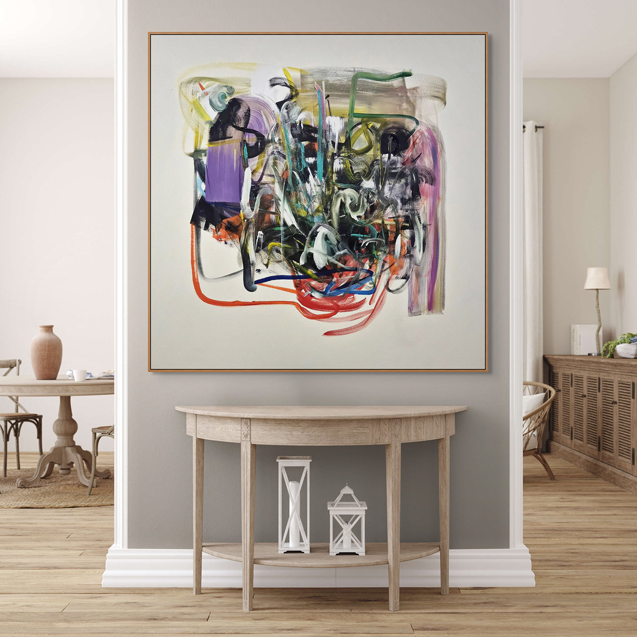 Artwork by Frédéric Prat, Blanc, Made of Acrylic on canvas 