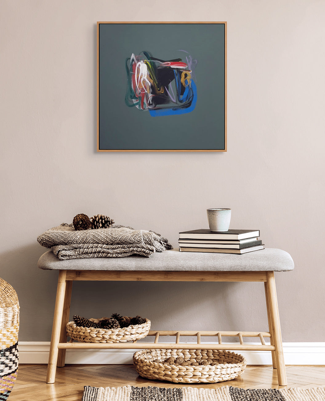 Artwork by Frédéric Prat, Gris, Made of Acrylic on canvas 