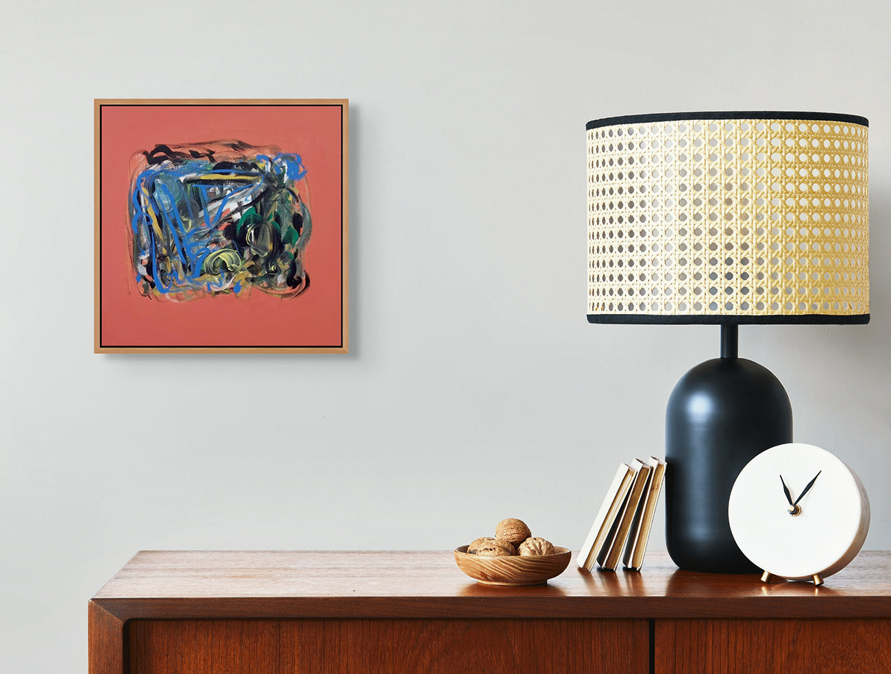 Artwork by Frédéric Prat, Orange, Made of Acrylic on canvas 