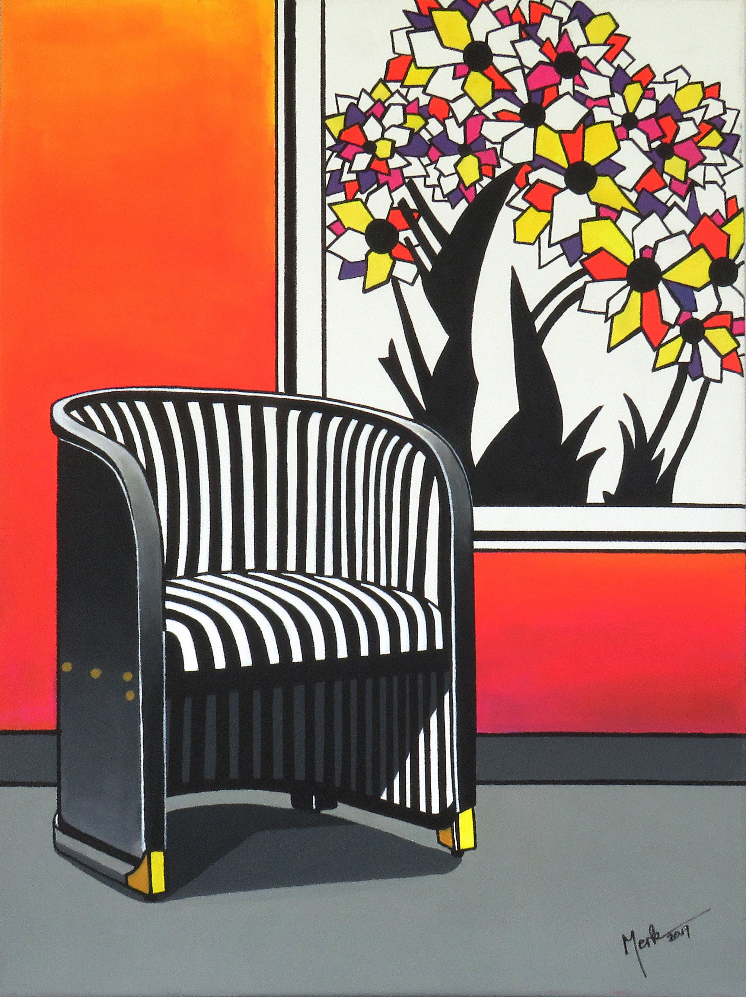 La Chaise Hoffmann by Brigitte  Thonhauser-Merk, 2017