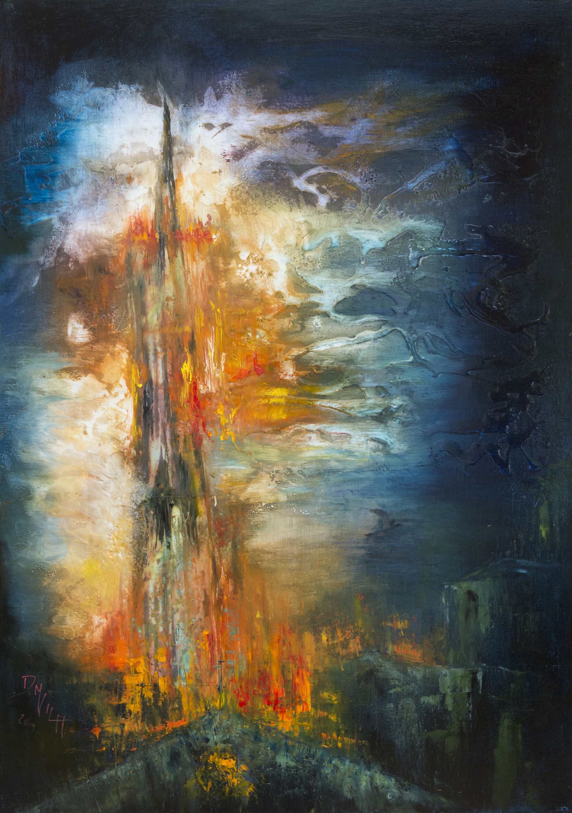 La Flèche de Notre Dame by Danielle  Maillet-Vila, 2019
