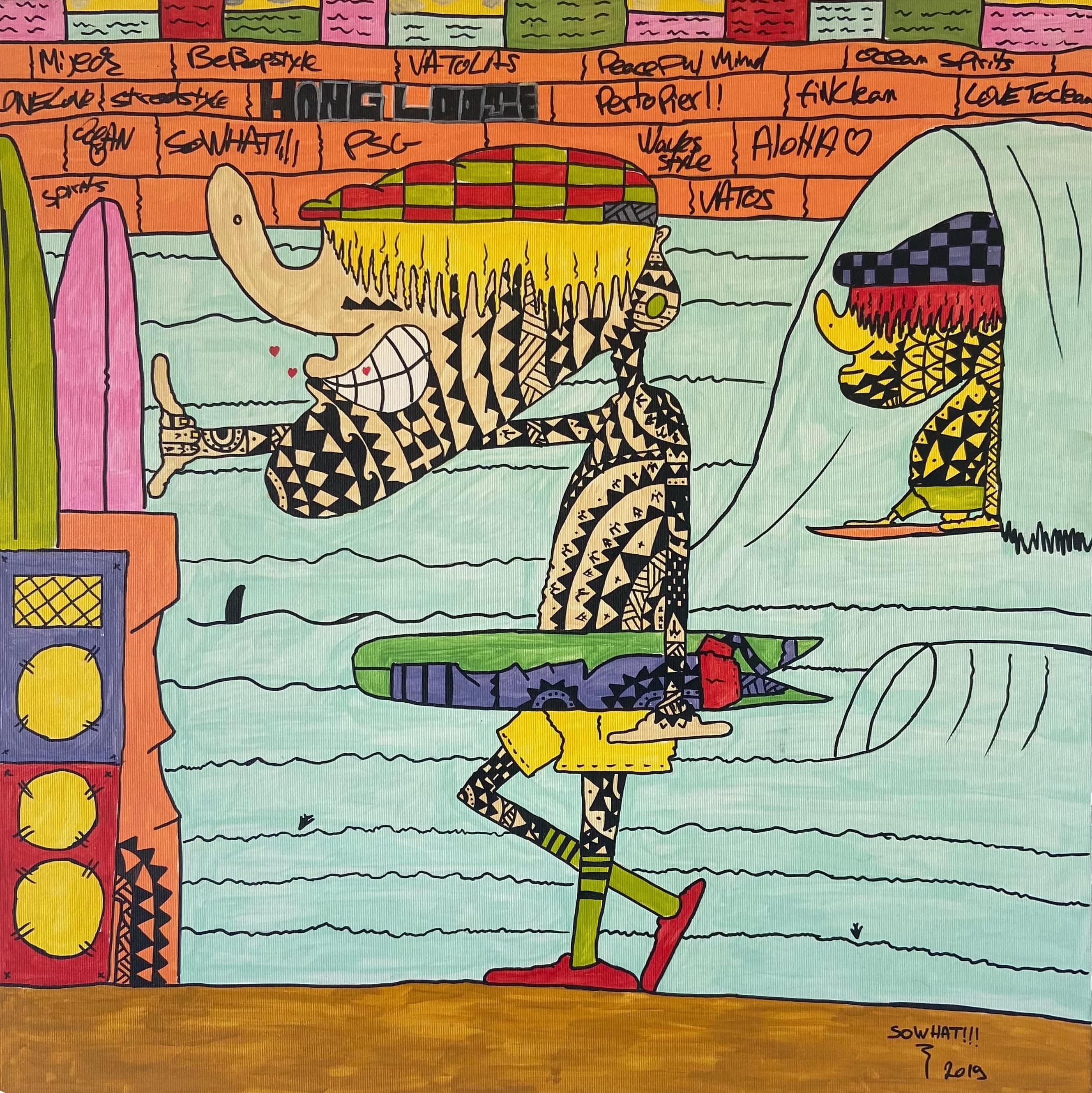Folllow Your Waves by Ziv  Lahat, 2019