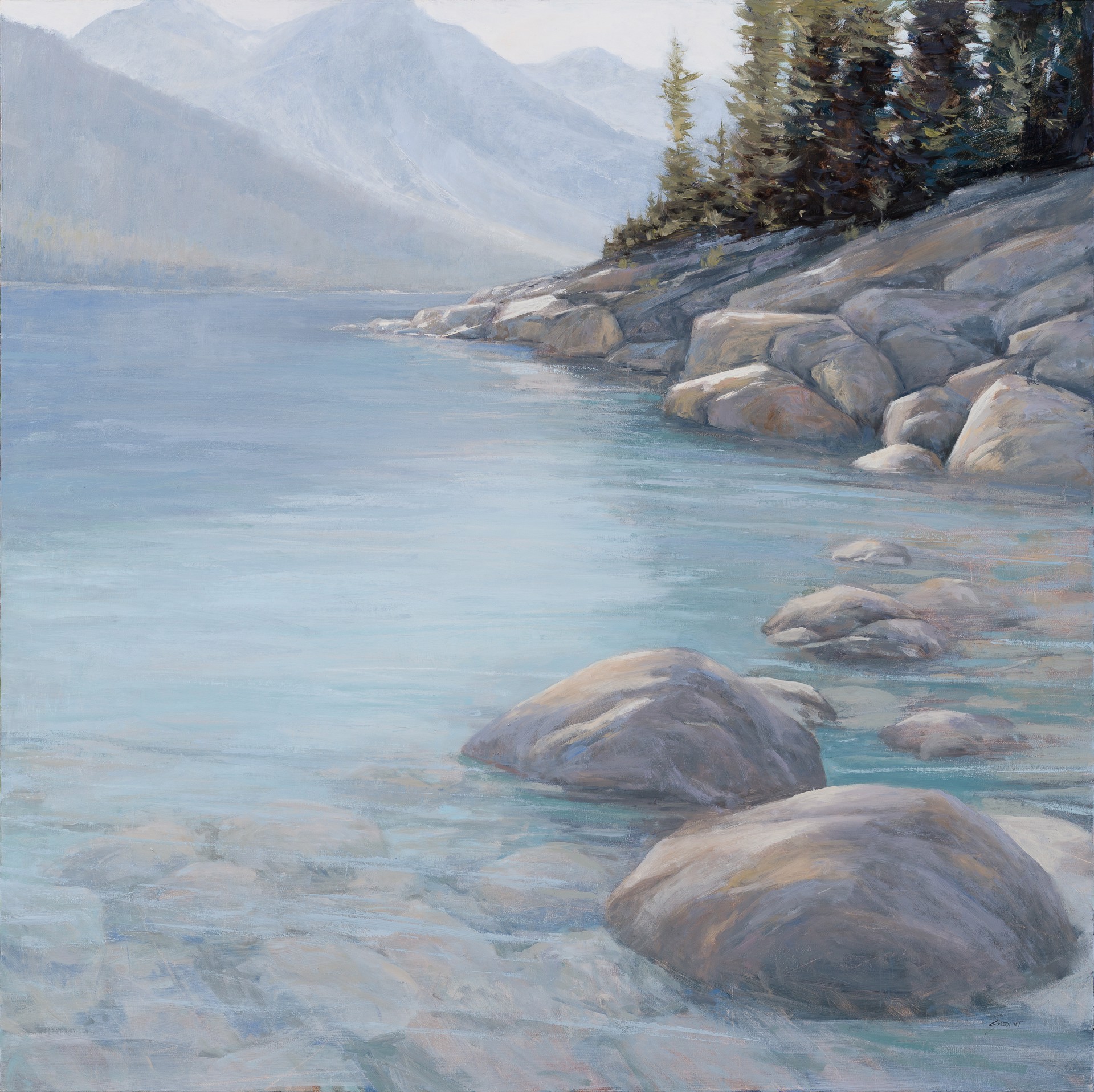 Whispers on the Mountain Lake by Andrzej Skorut, 2026