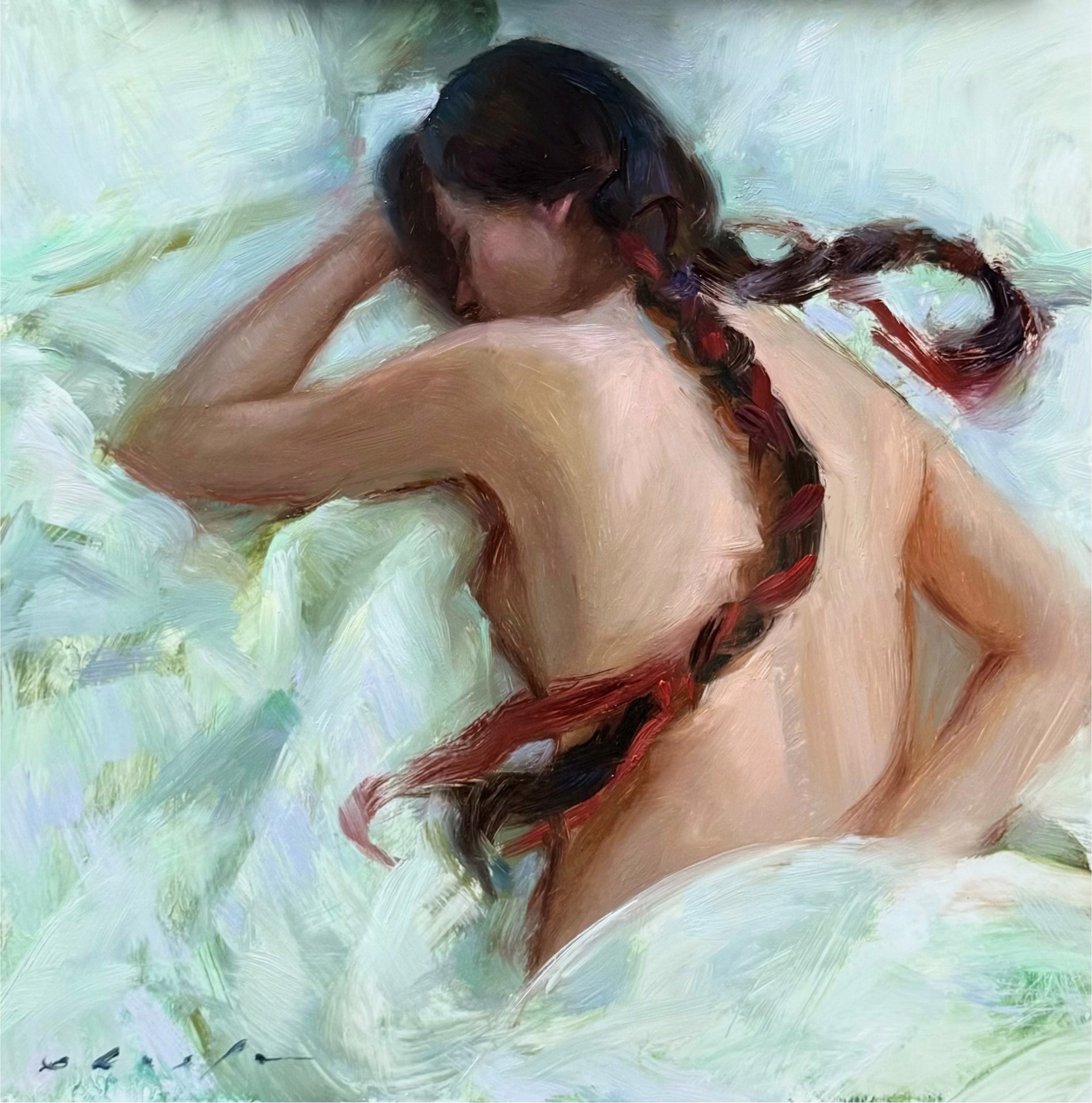 Braided Stillness by Suchitra Bhosle, 2026