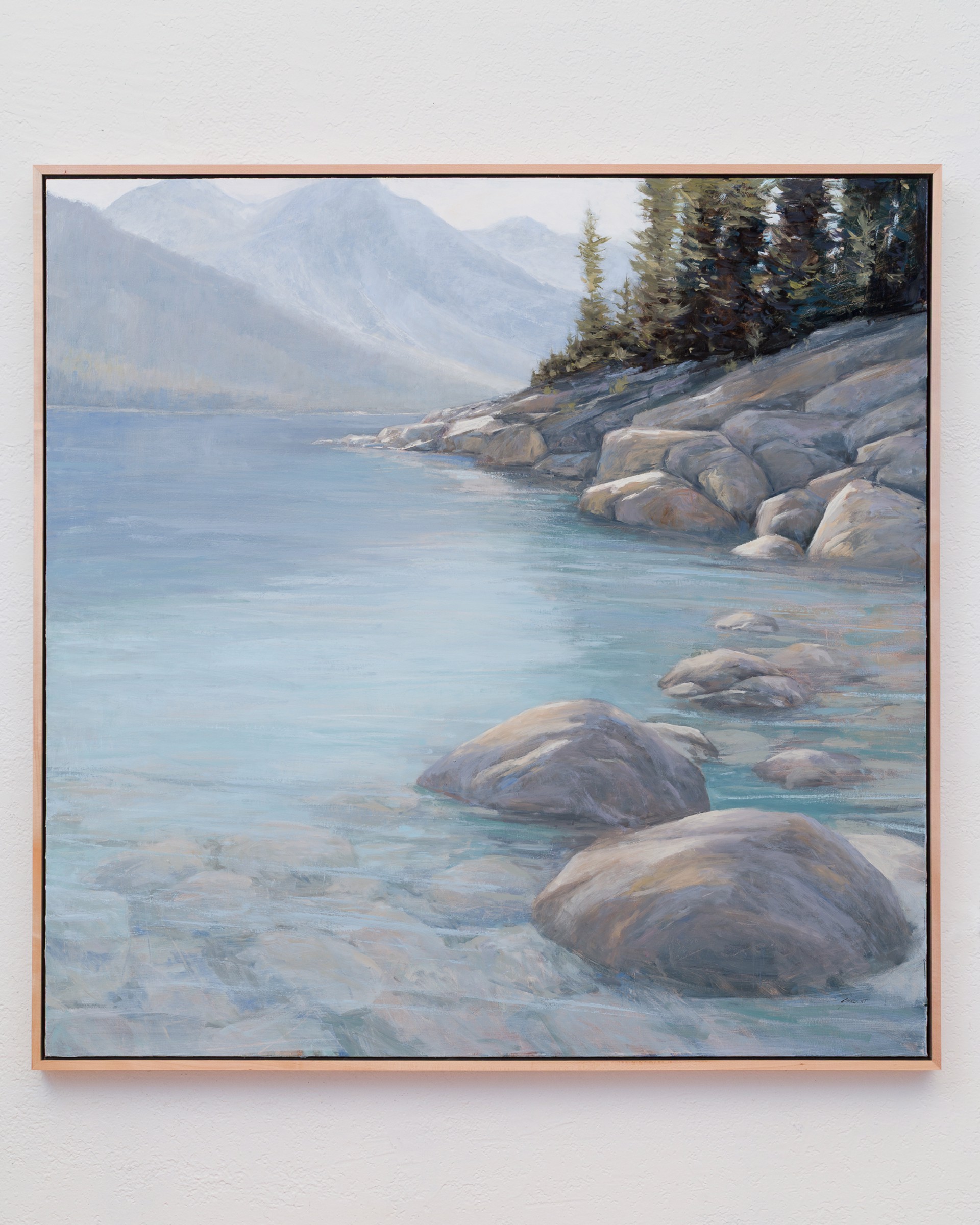 Whispers on the Mountain Lake