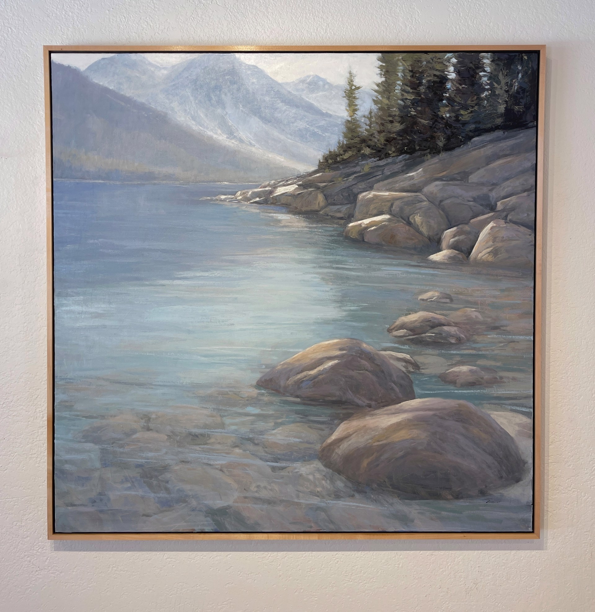 Whispers on the Mountain Lake