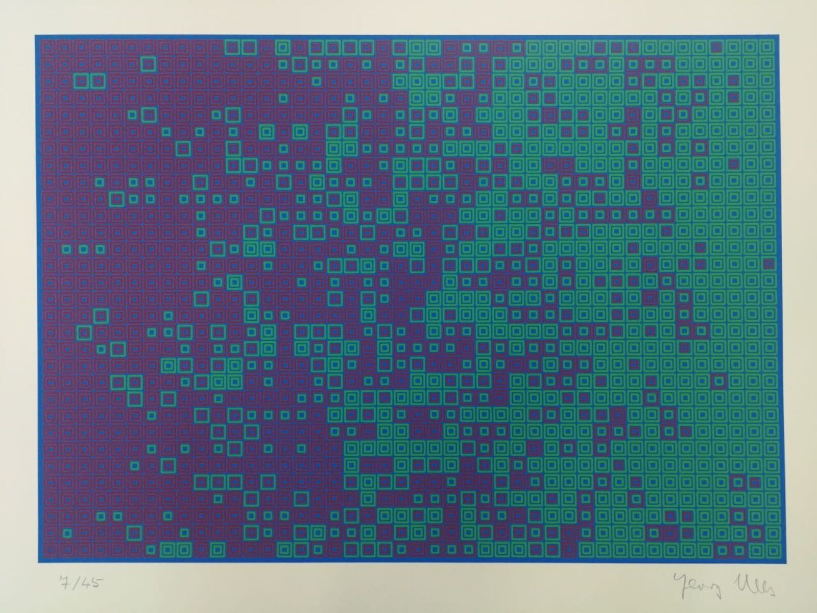 Untitled by Georg Nees, 1972