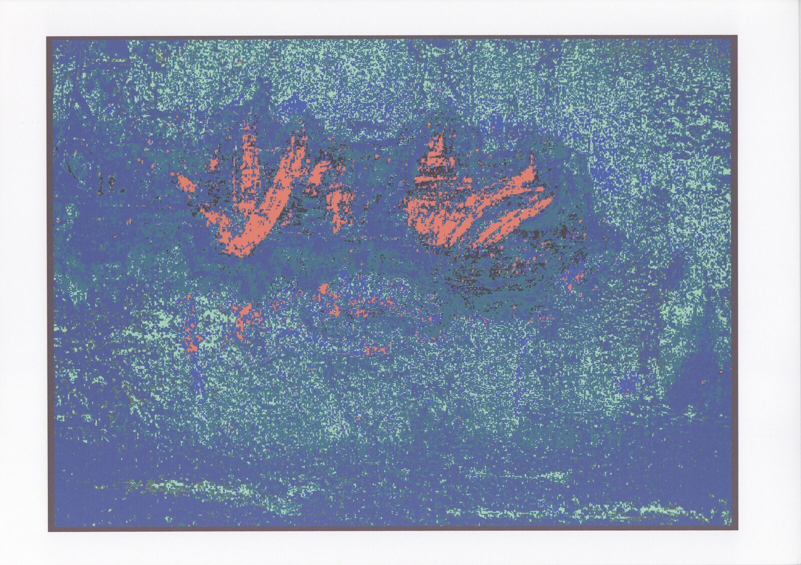 Untitled by Georg Nees, 1988