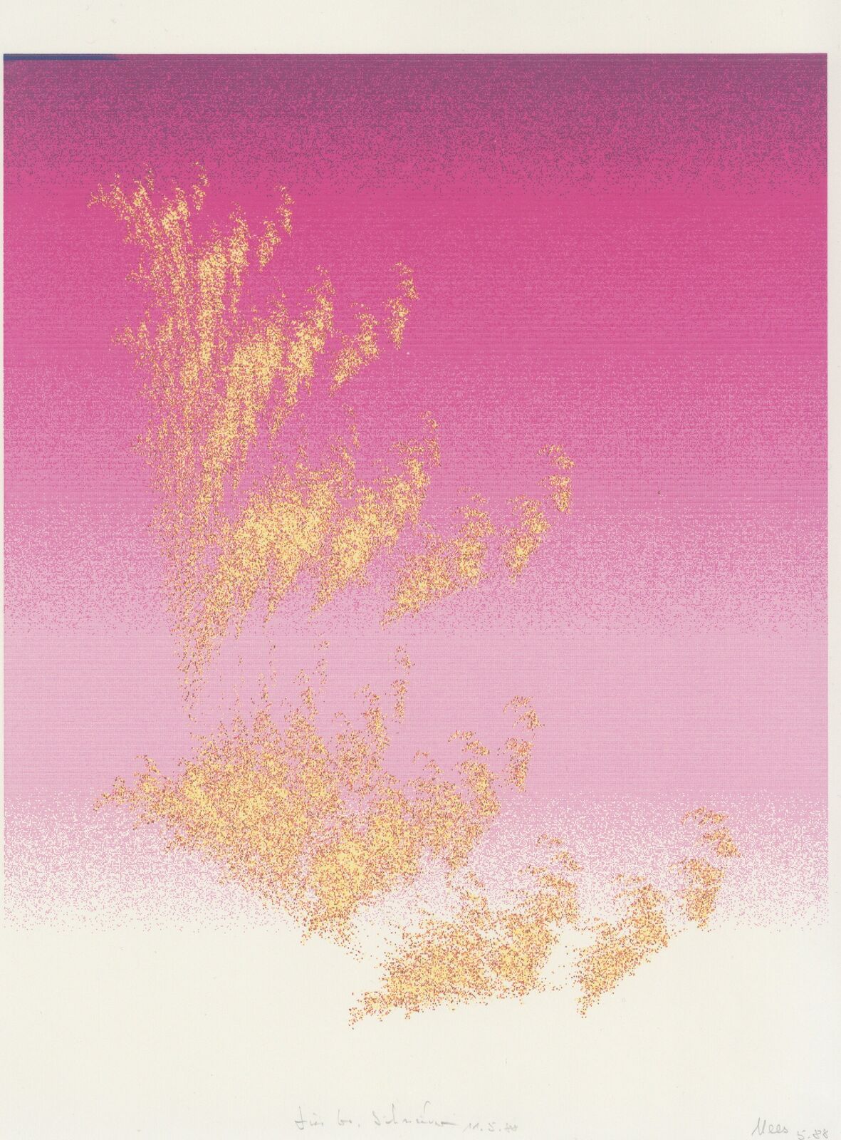 Untitled by Georg Nees, 1988