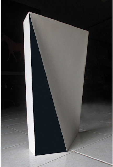 ...real space is curved... by George Grochocki, 2016