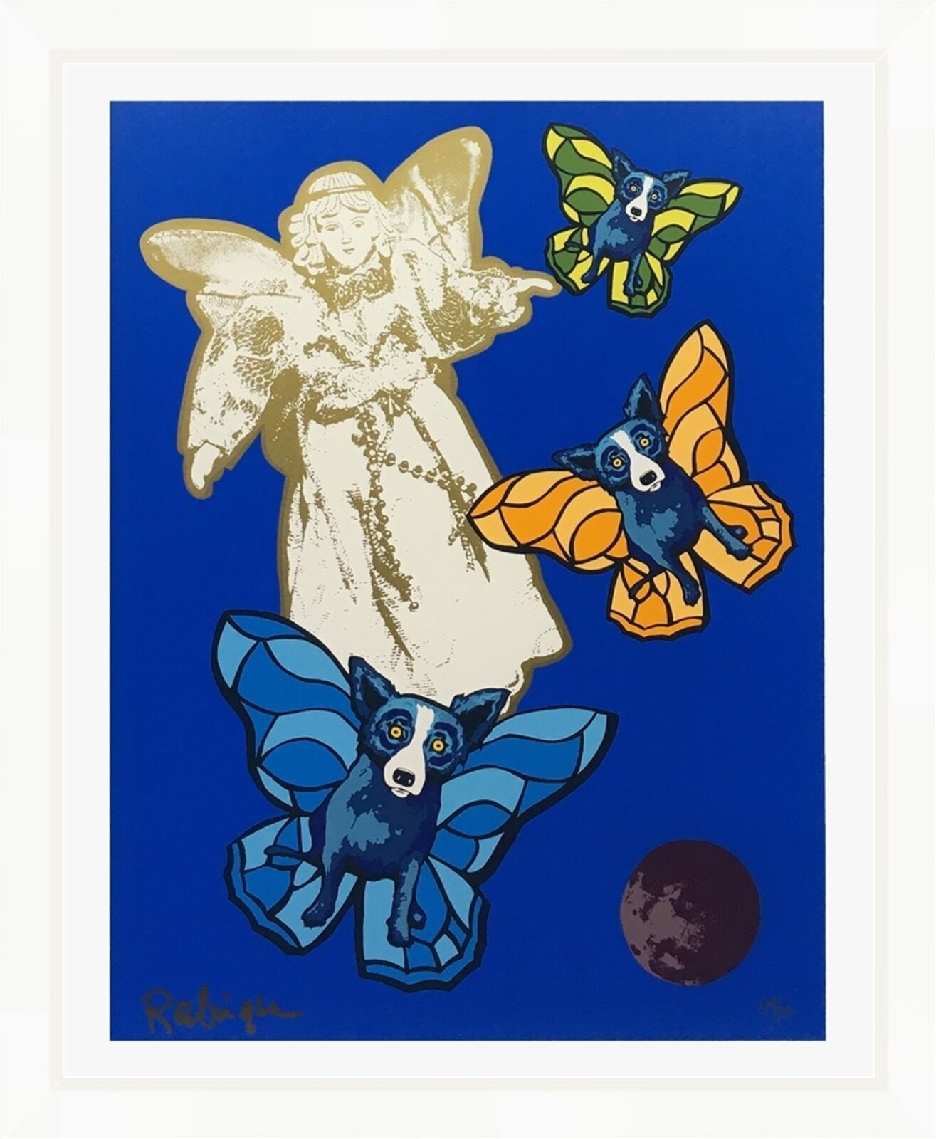 ANGEL BABY by George Rodrigue, 2000