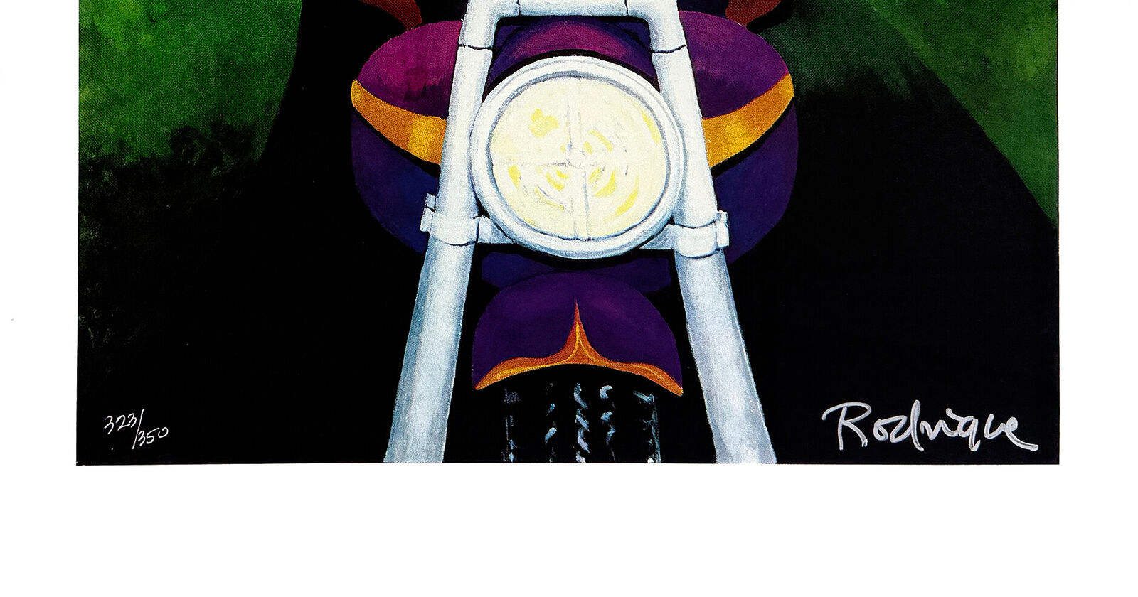 Artwork by George Rodrigue, A Faster Breed , Made of Silkscreen 