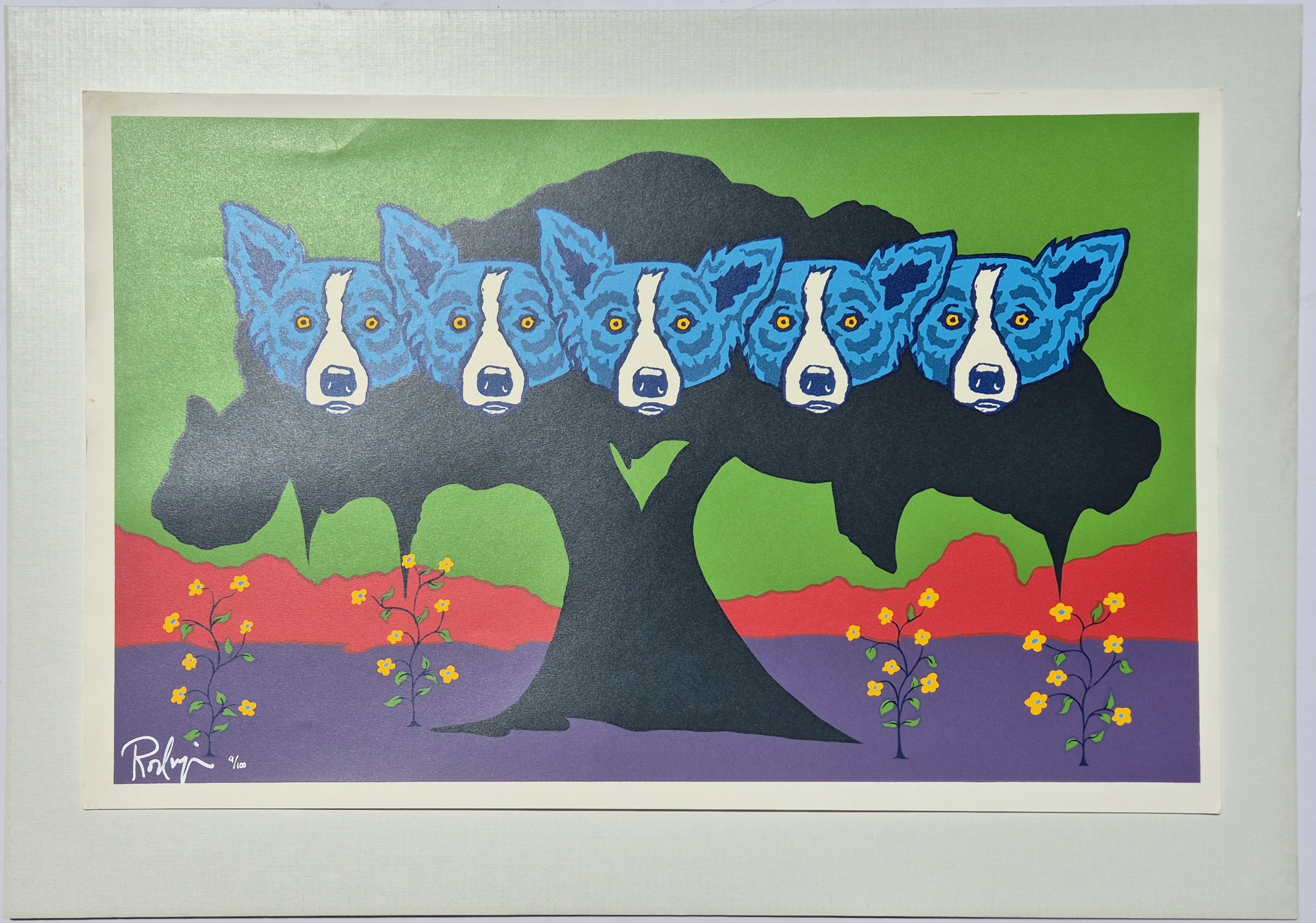 A Meeting of the Minds by George Rodrigue, 1994