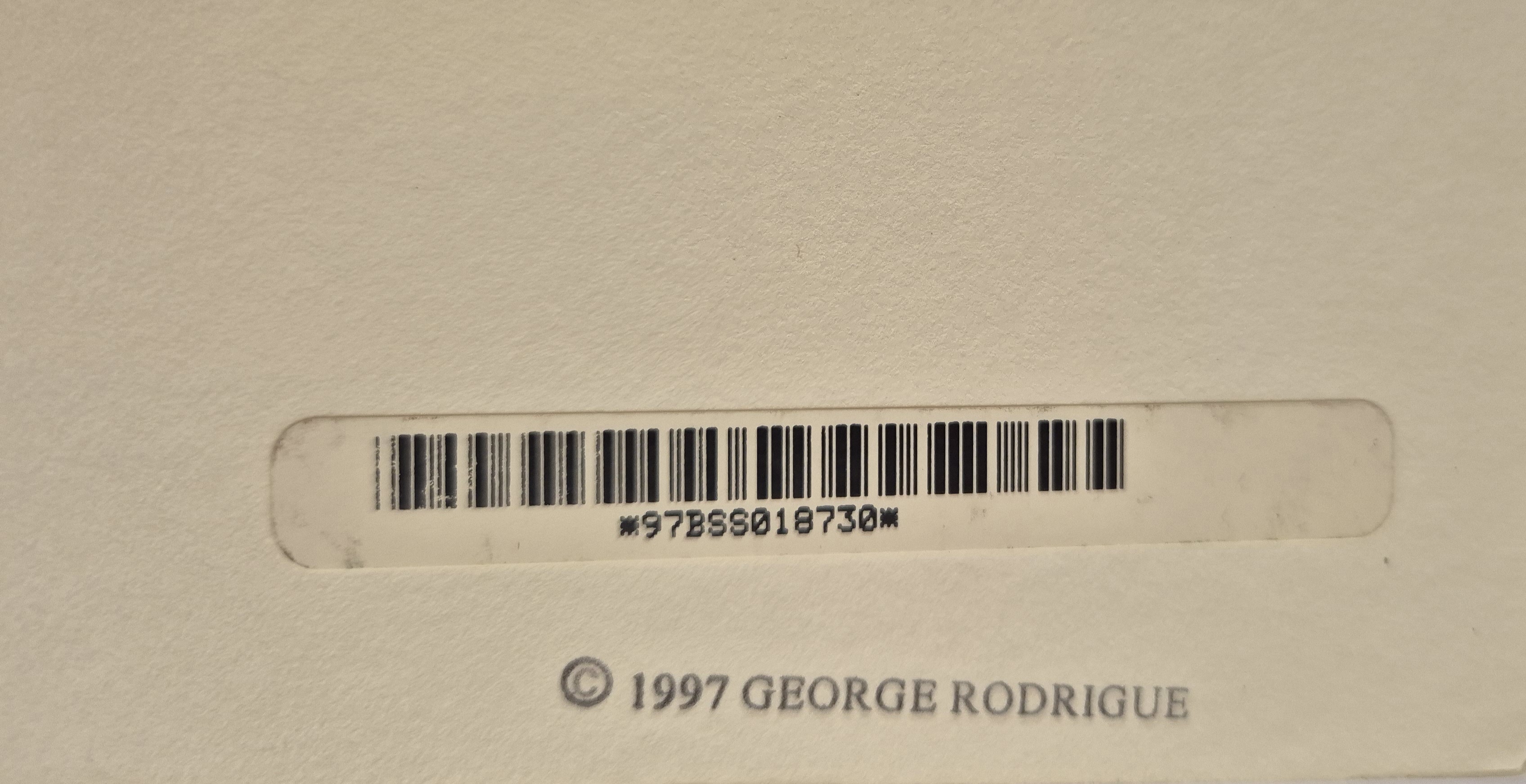 A poster of a dog wearing a carnival mask.