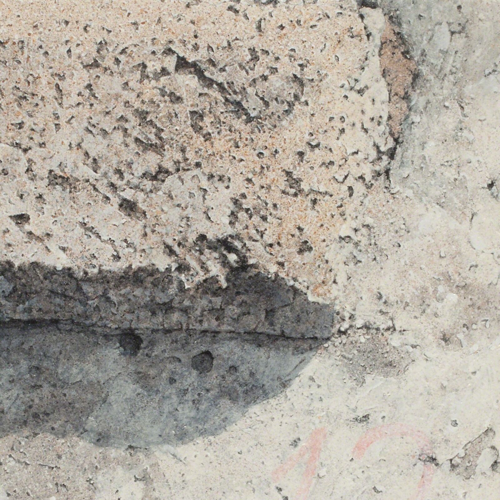 Artwork by George Tzannes, Corner Stone at Chora Castle, Made of Acrylic on Canvas 