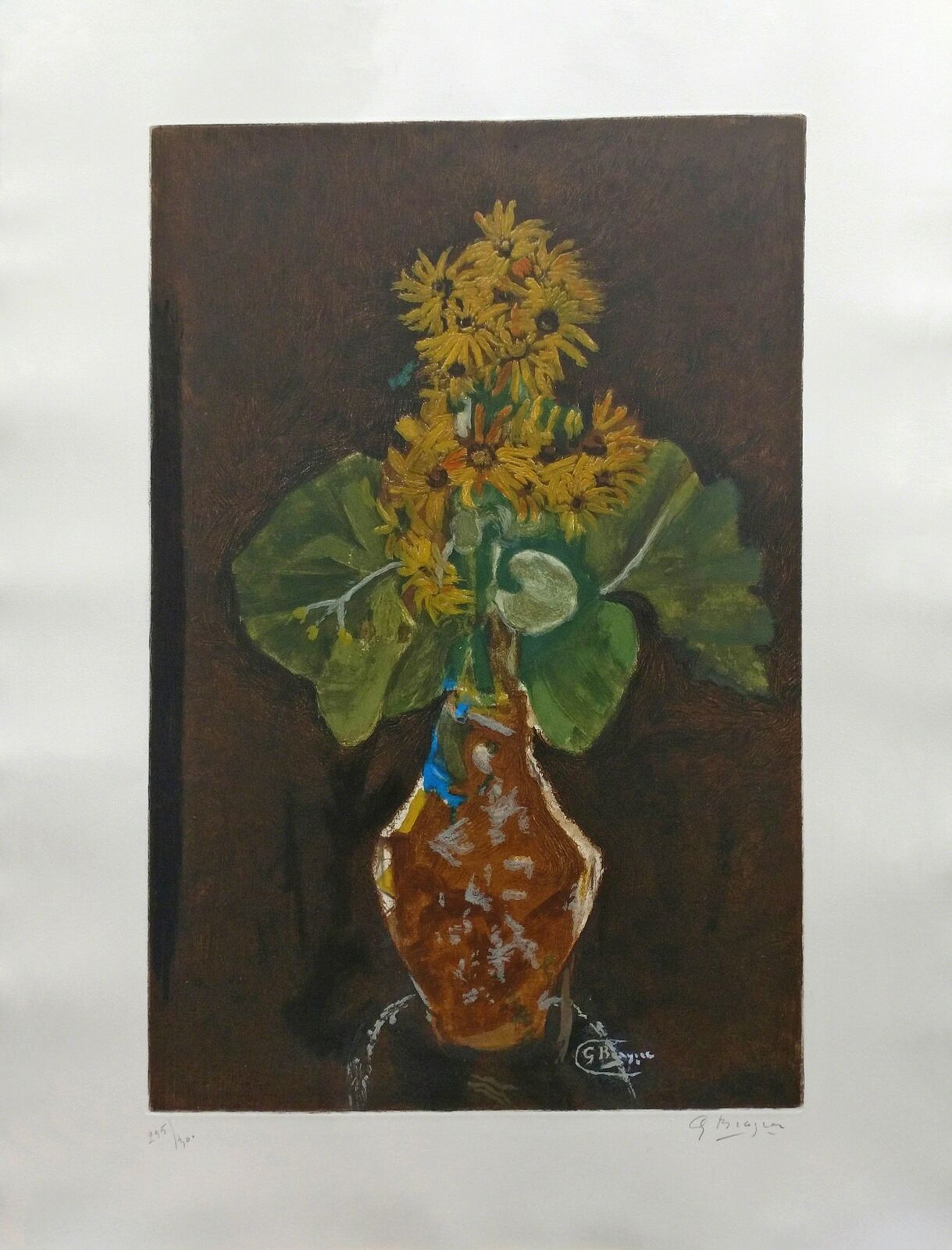 LES MARGUERITES by Georges Braque, 1952