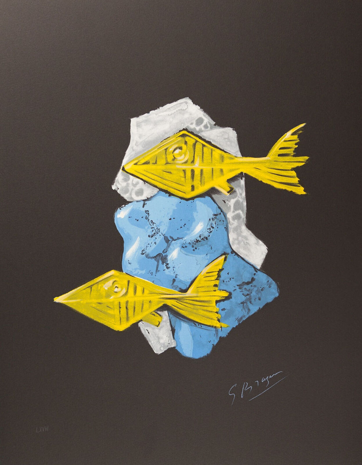 Acheloos by Georges Braque, 1988