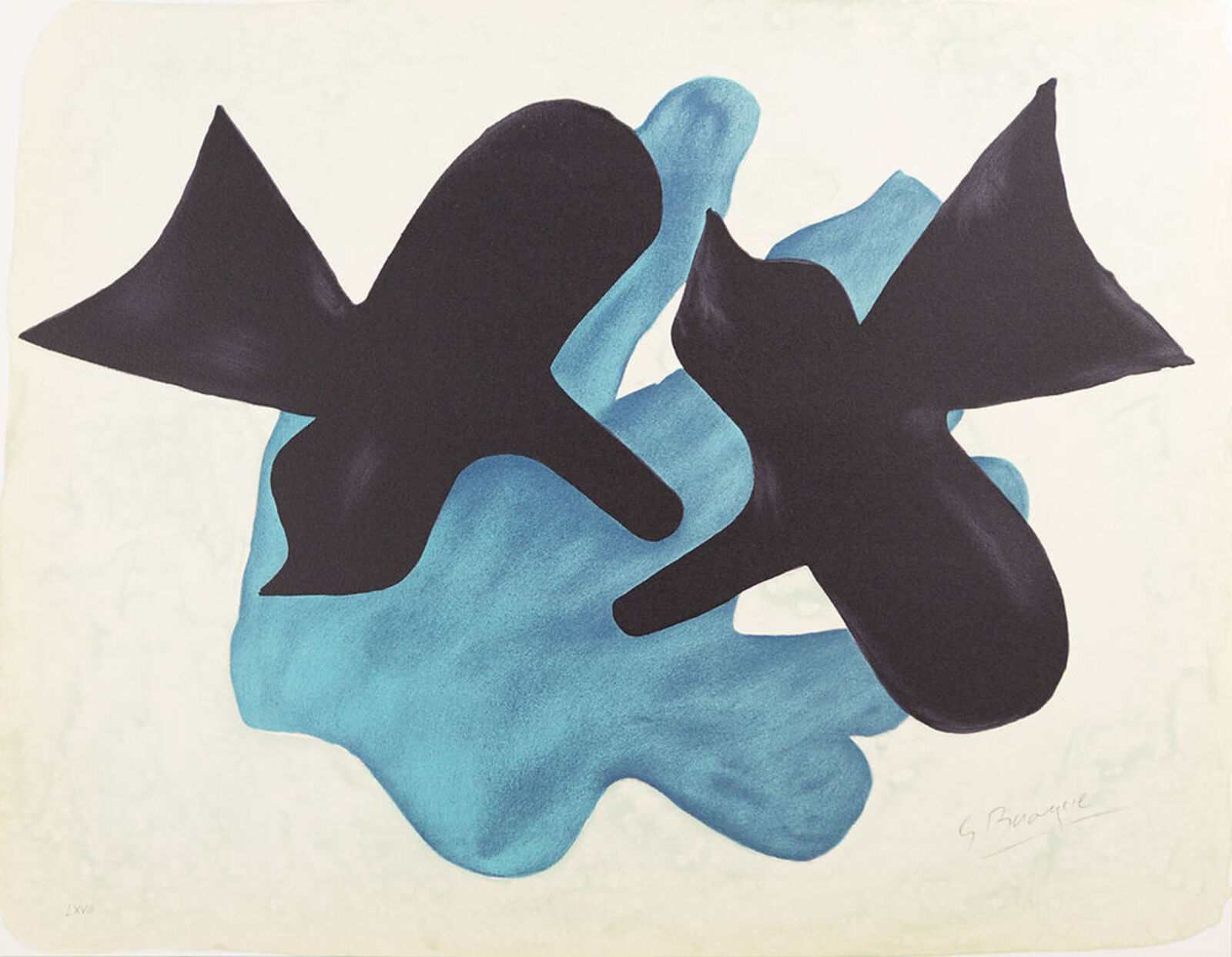 Pélias et Nélée by Georges Braque, 1988