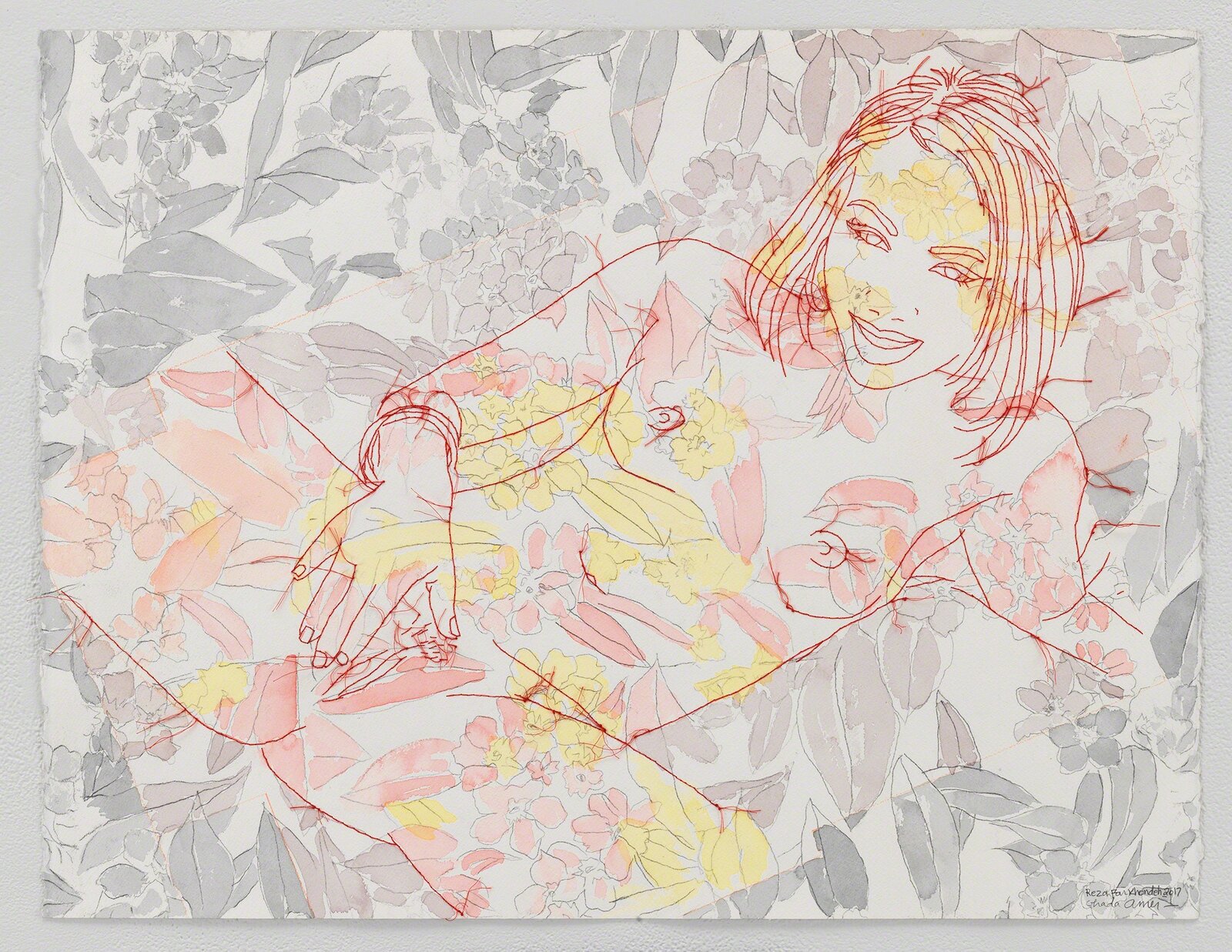Miss Indulgent by Ghada Amer, 2017