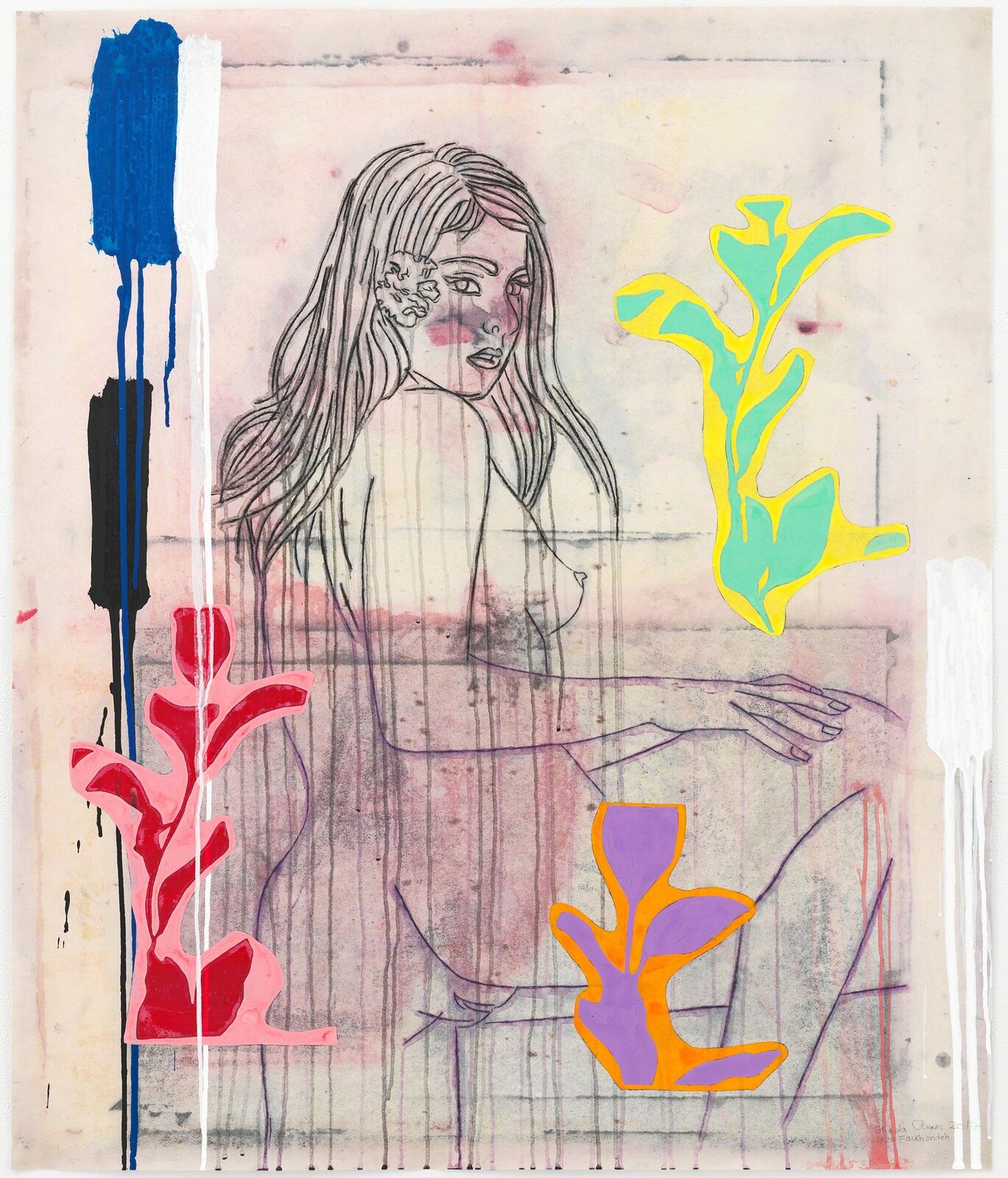 Olympia by Ghada Amer, 2017