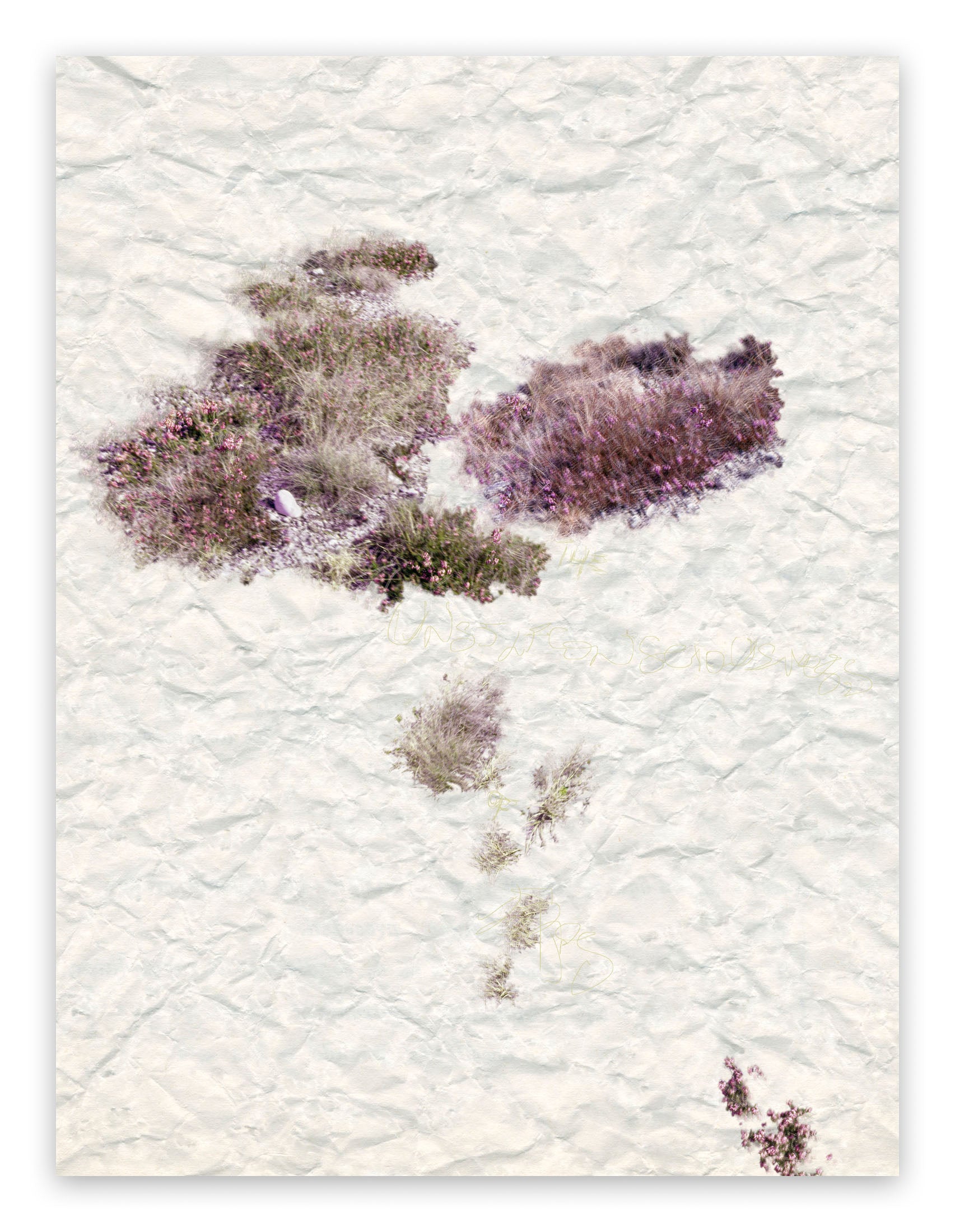 A picture of a map of the world on a piece of paper.