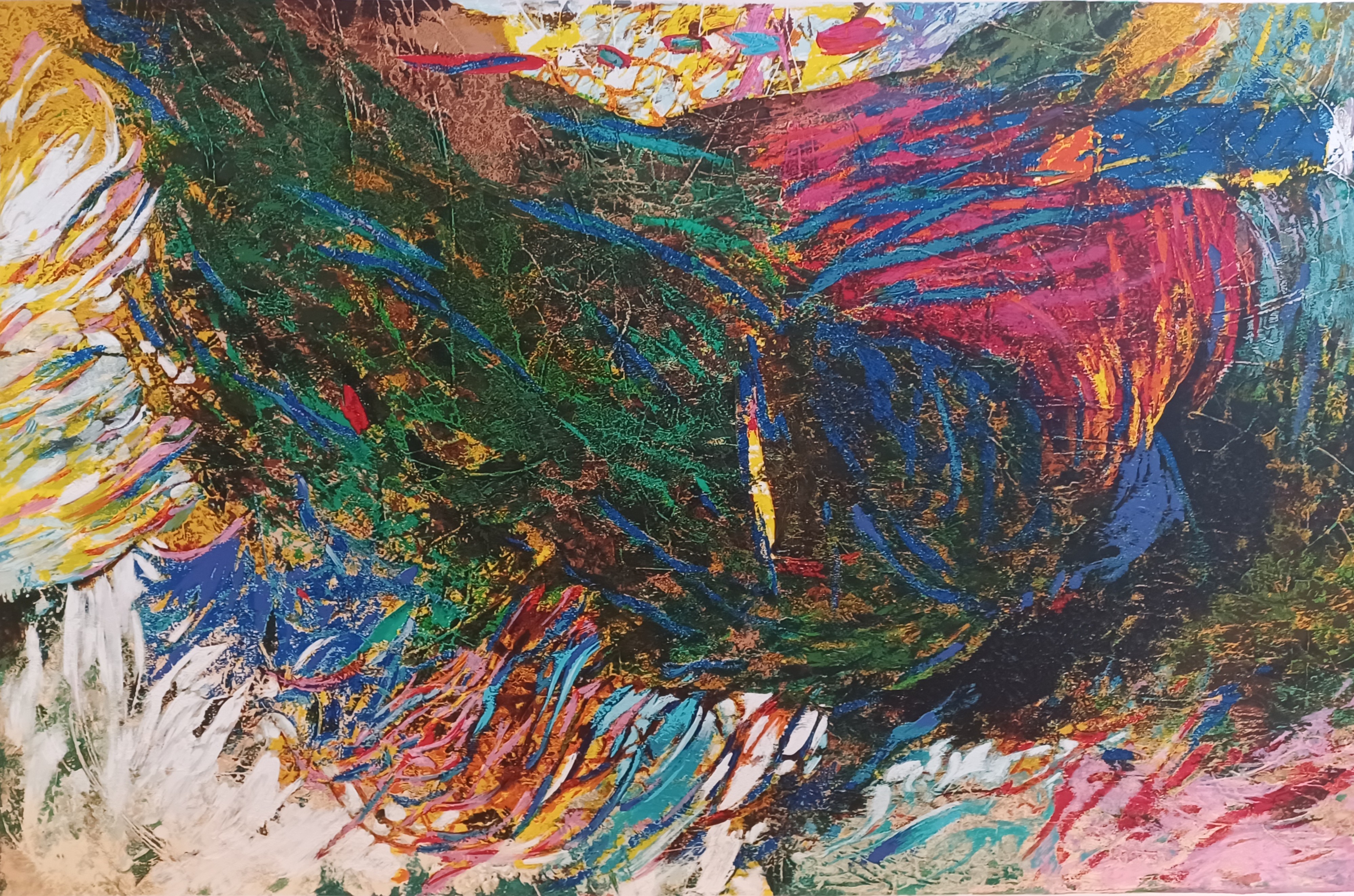 Giardino by Gianni Dova, 1991