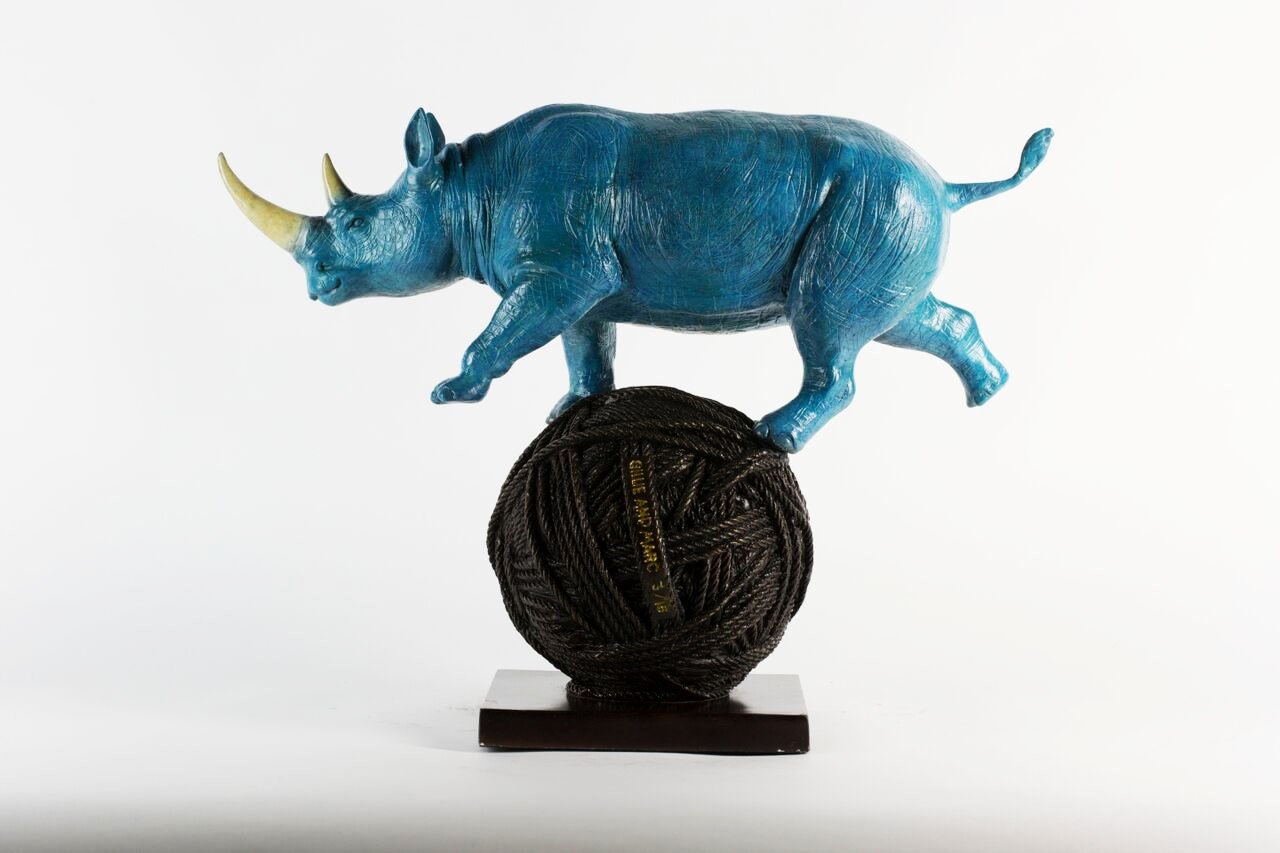 Sudan having a ball by Gillie & Marc Schattner, 2015