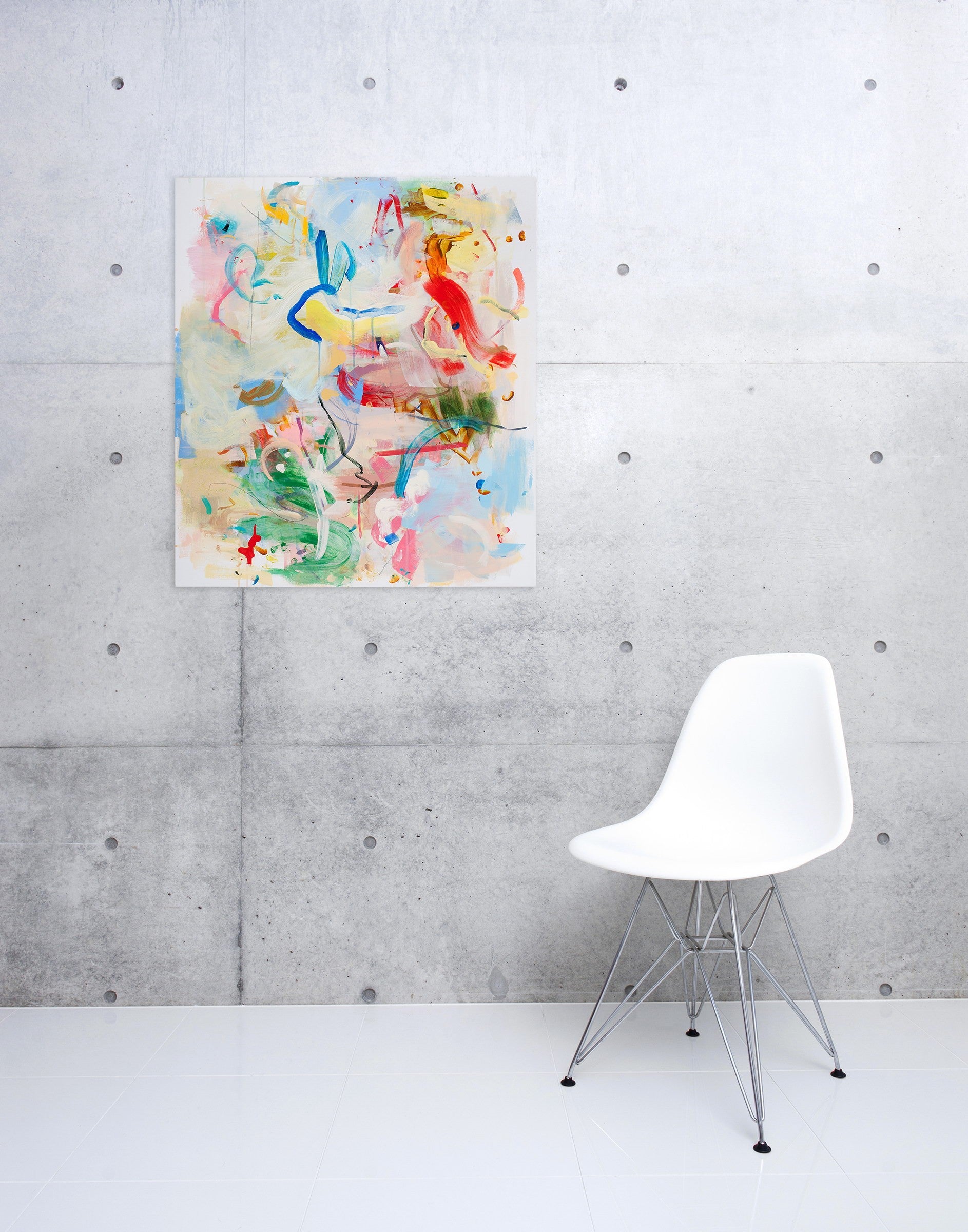 Artwork by Gina Werfel, Hieroglyph, Made of Oil on canvas 