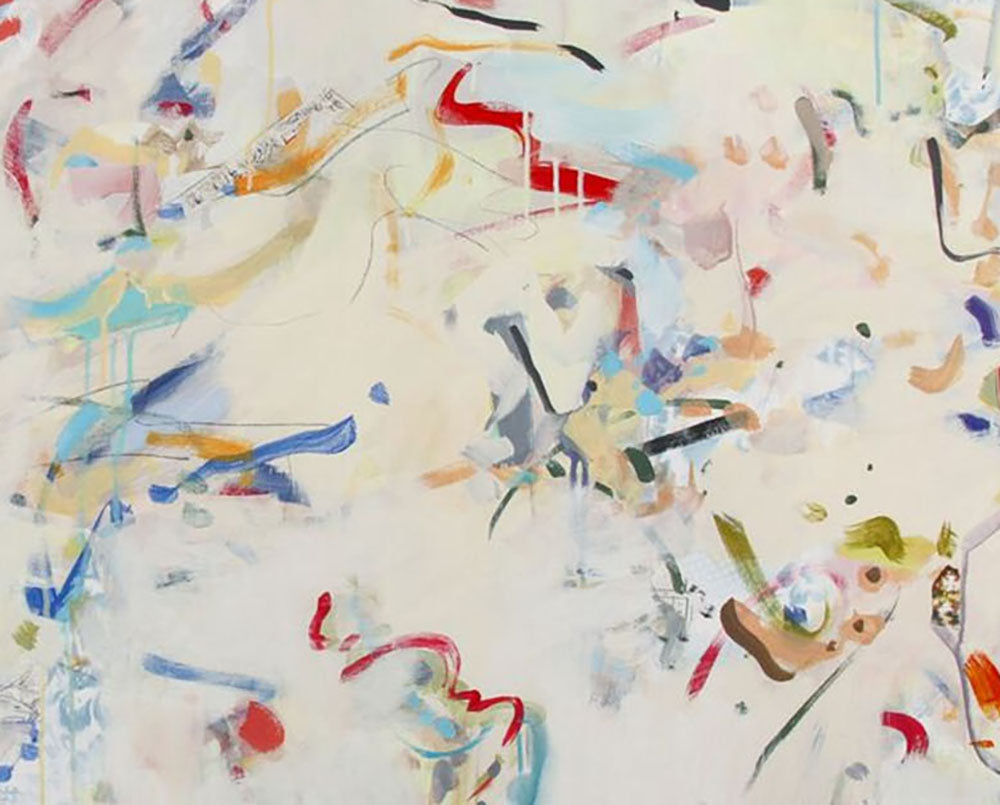 Artwork by Gina Werfel, Sunset Route, Made of Acrylic and mixed media on canvas 