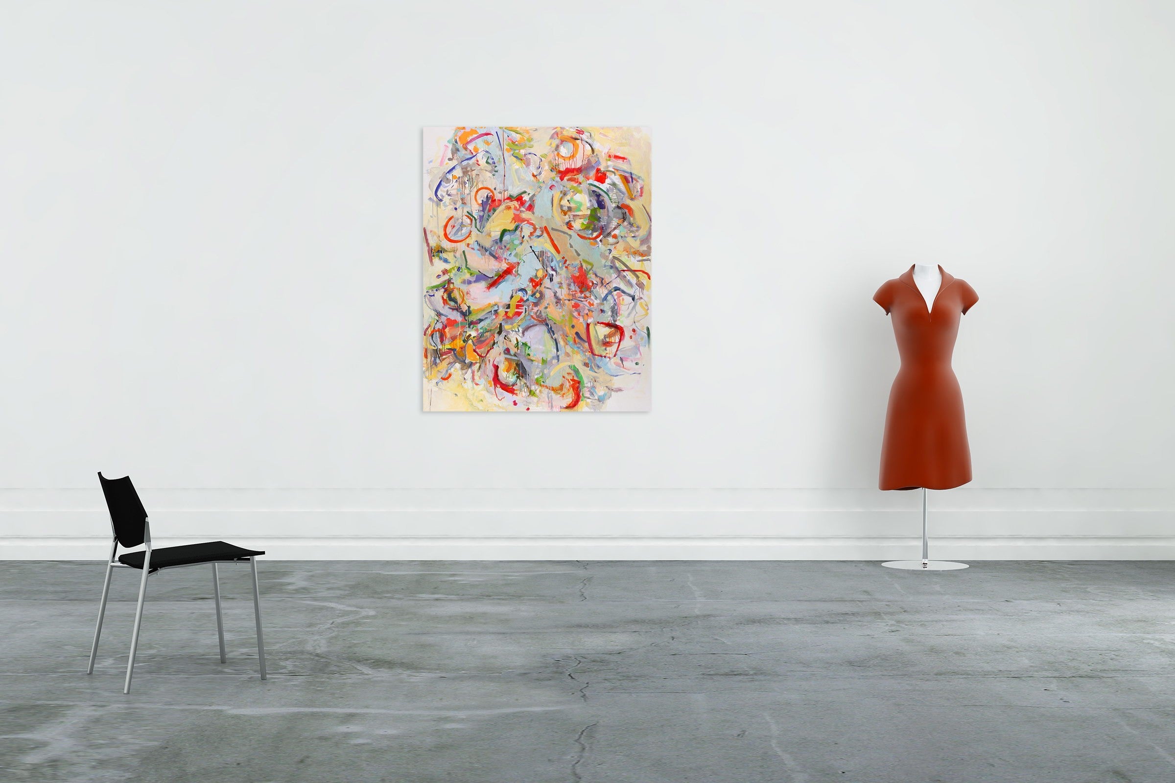 Artwork by Gina Werfel, Tumble, Made of Oil on canvas 