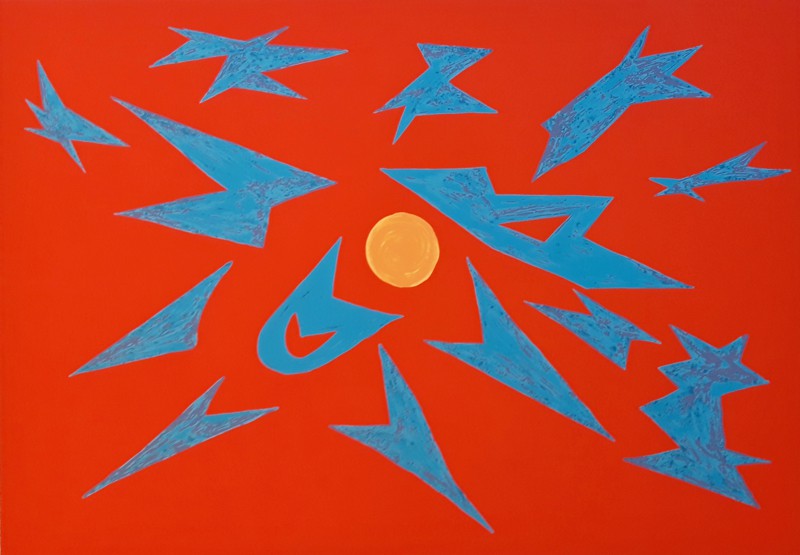 Untitled by Giulio Turcato, 1980