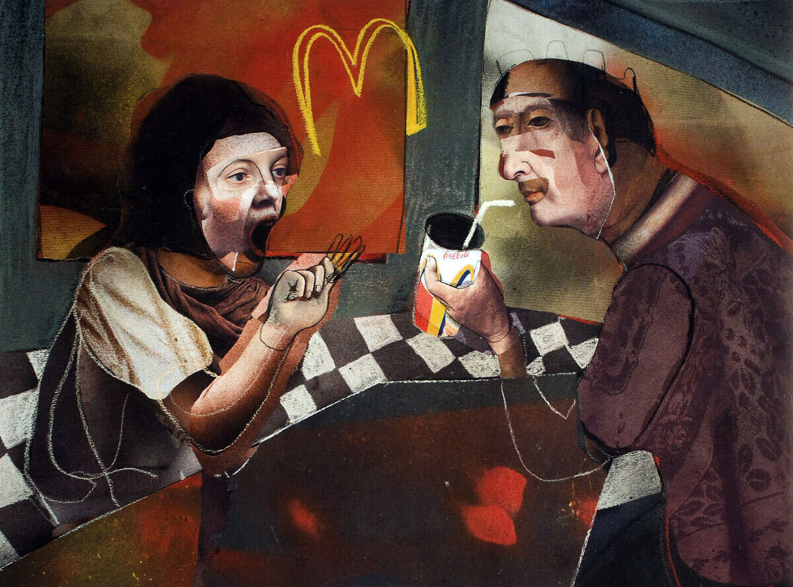 Coppia da McDonald by Giuseppe Ragazzini, 2009