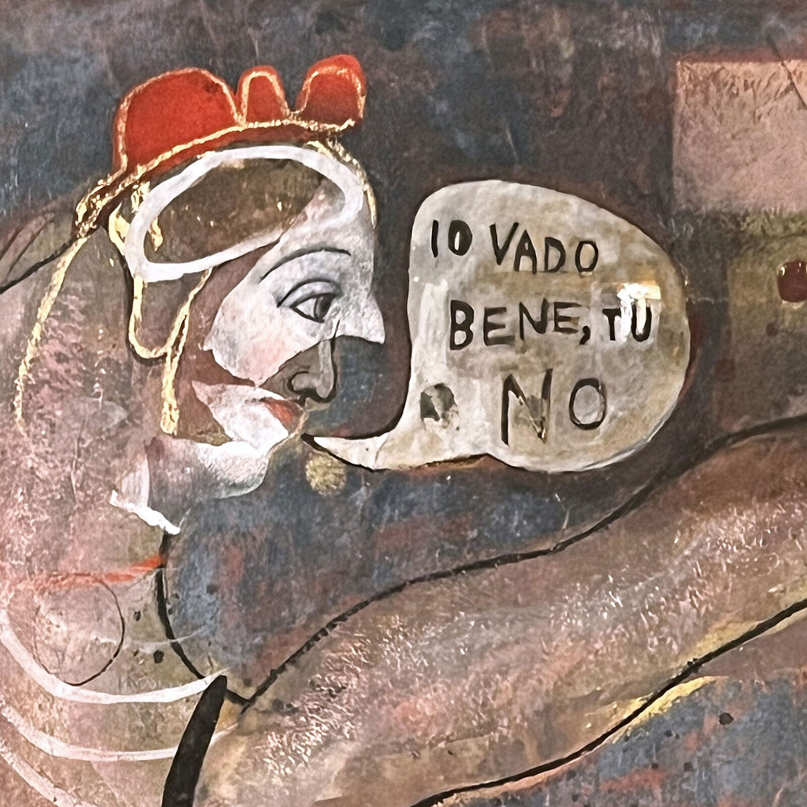 Artwork by Giuseppe Ragazzini, Io Vado Bene, Tu No, Made of Mixed Media 