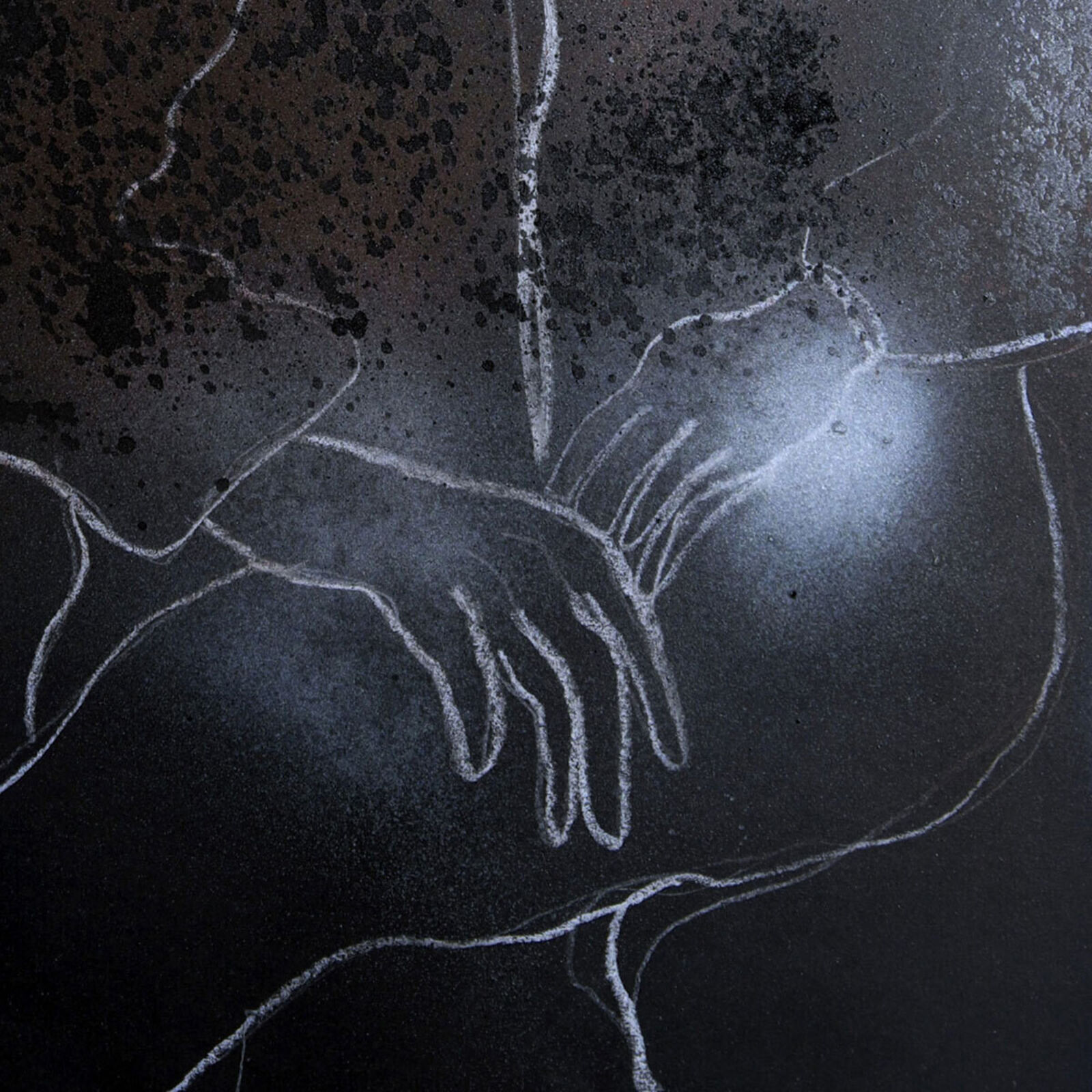 Artwork by Giuseppe Ragazzini, Uomo Seduto Stilizzato, Made of Mixed Media on Paper 