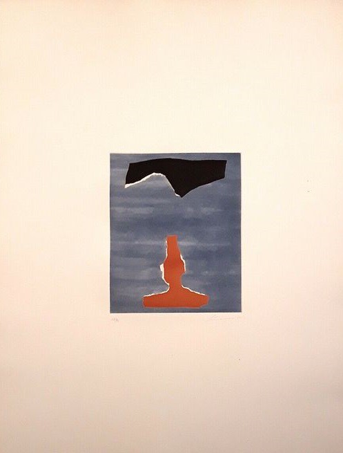 Artwork by Giuseppe Santomaso, Senza titolo, Made of Etching 