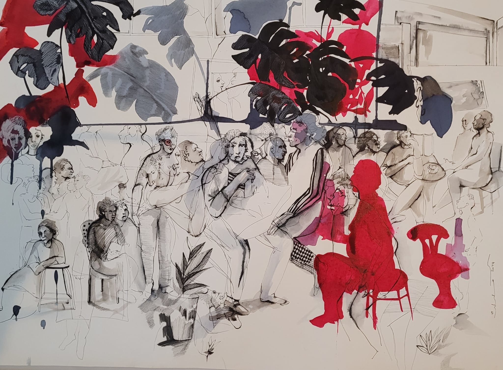 Garden by Golnaz Afraz, 2019