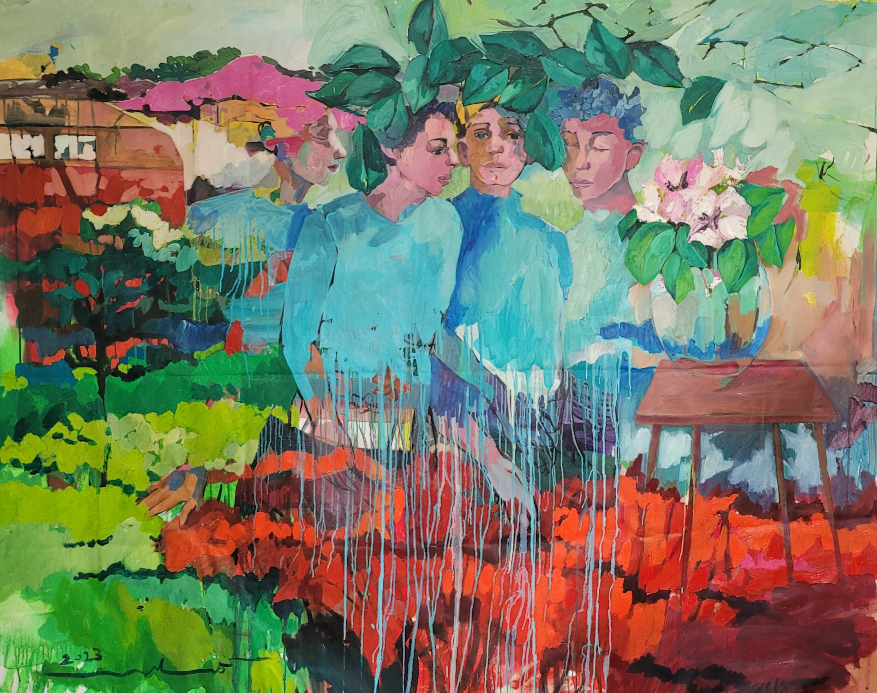 Last woman by Golnaz Afraz, 2025