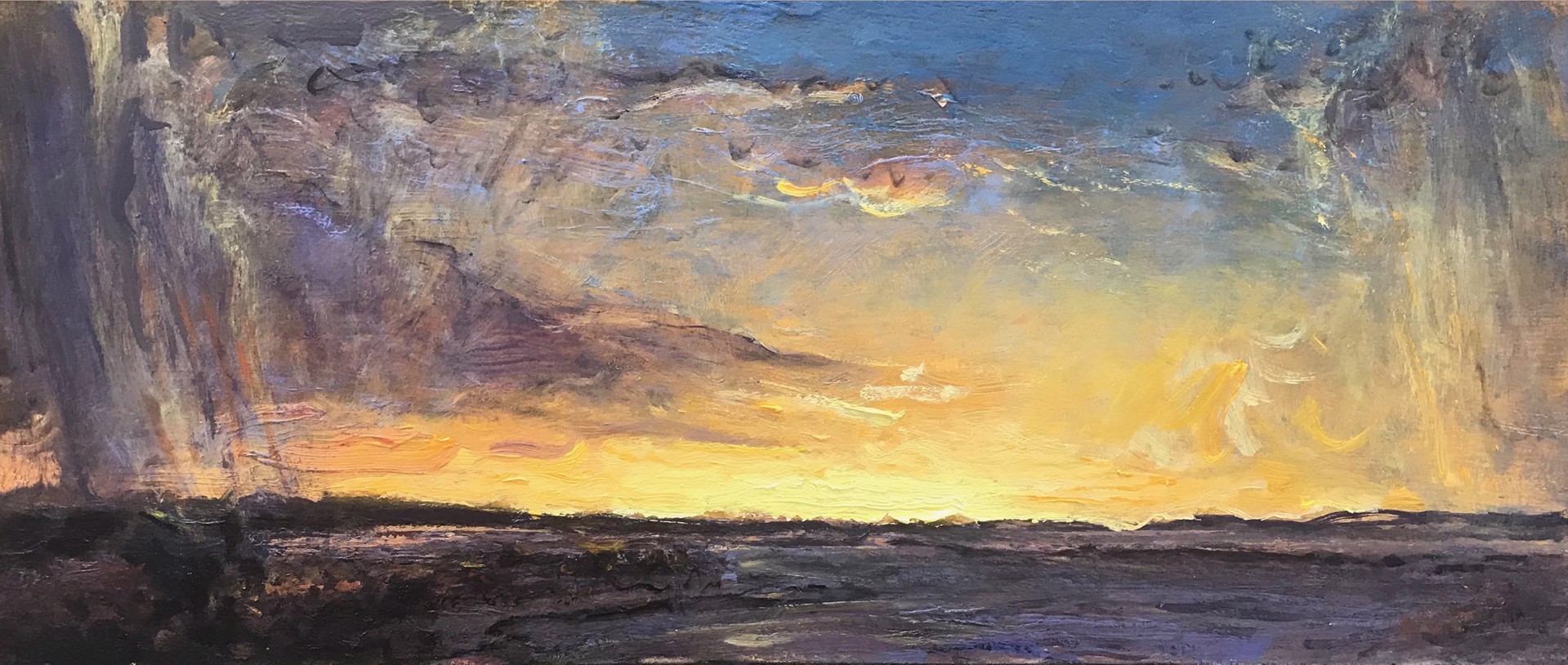 Sunset Storm by Gordon Brown, 2020