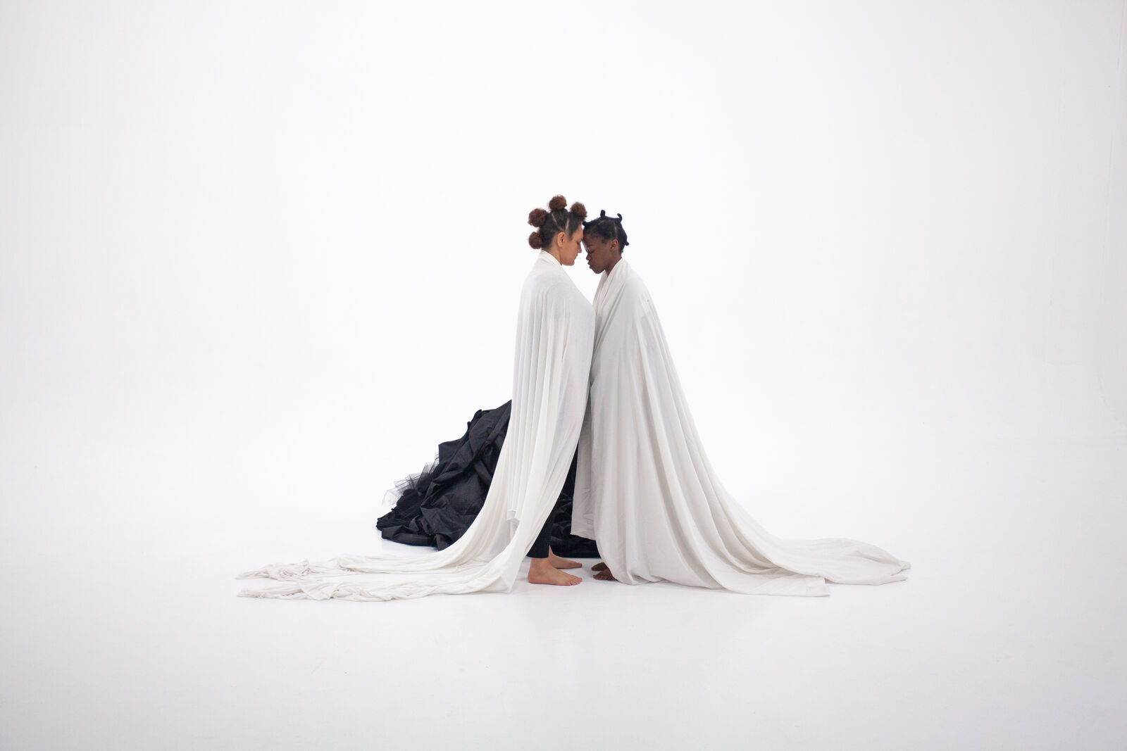 Heroines, Birds and Monsters series, Creon and Haemon by Grada Kilomba, 2020