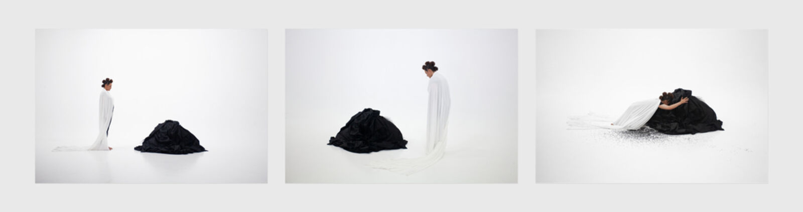 Heroines, Birds and Monsters Series, Triptych 4 by Grada Kilomba, 2020