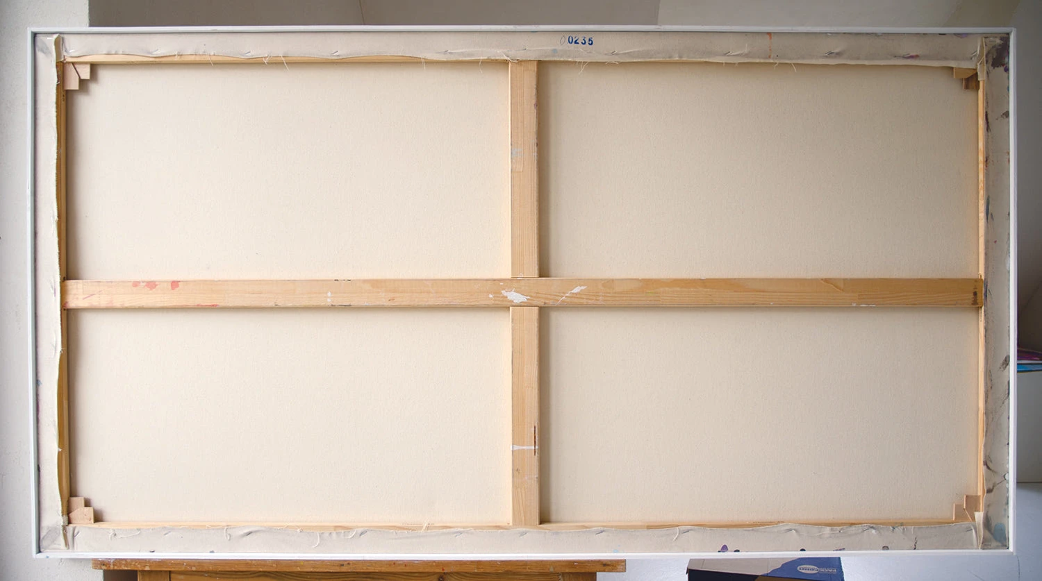 Artwork by Greet Helsen, Beschwingt, Made of Acrylic on canvas 