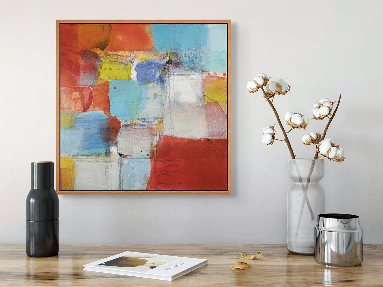 Artwork by Greet Helsen, Città vecchia, Made of Acrylic on canvas 