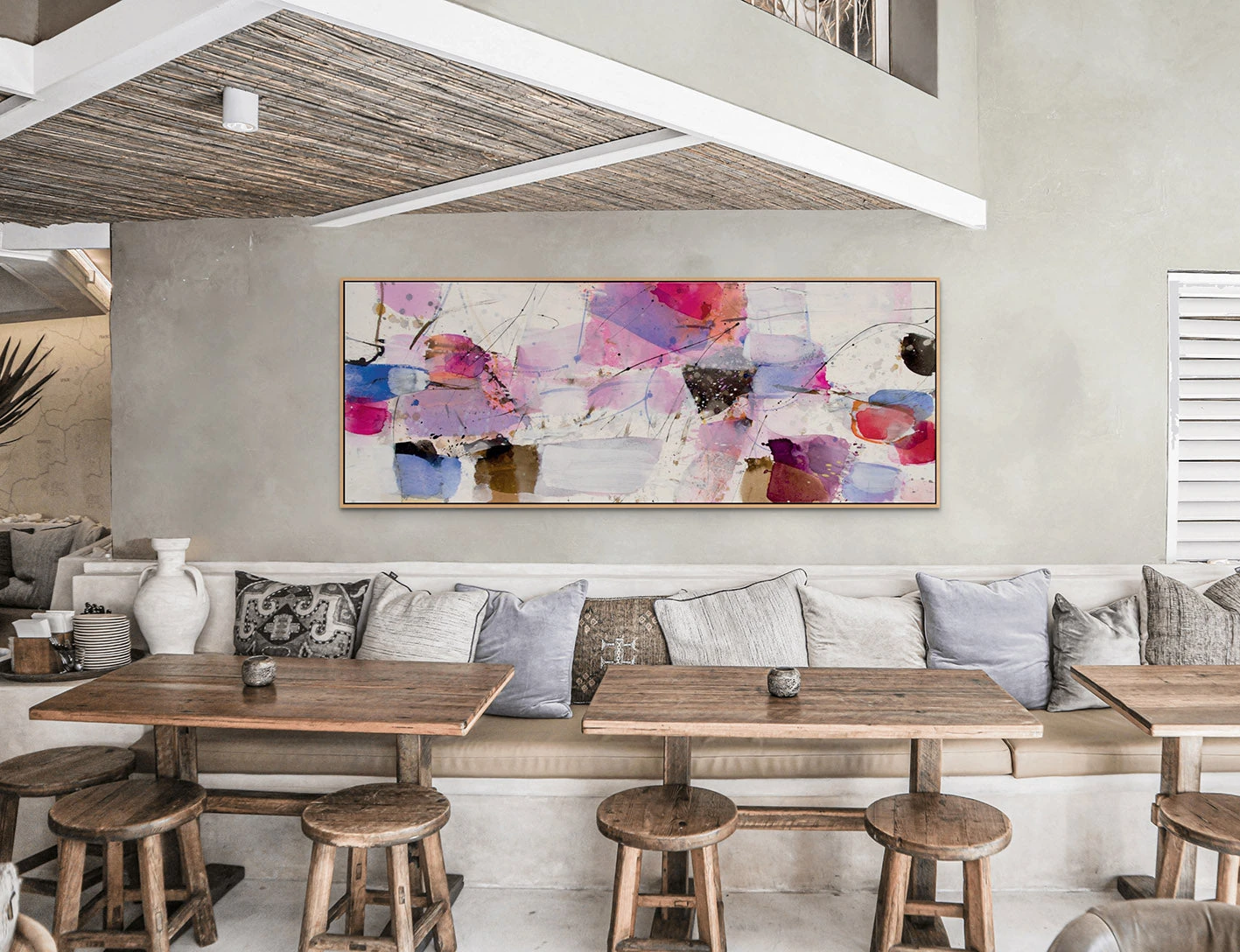 Artwork by Greet Helsen, Dynamisch (Dynamic), Made of Acrylic on canvas 