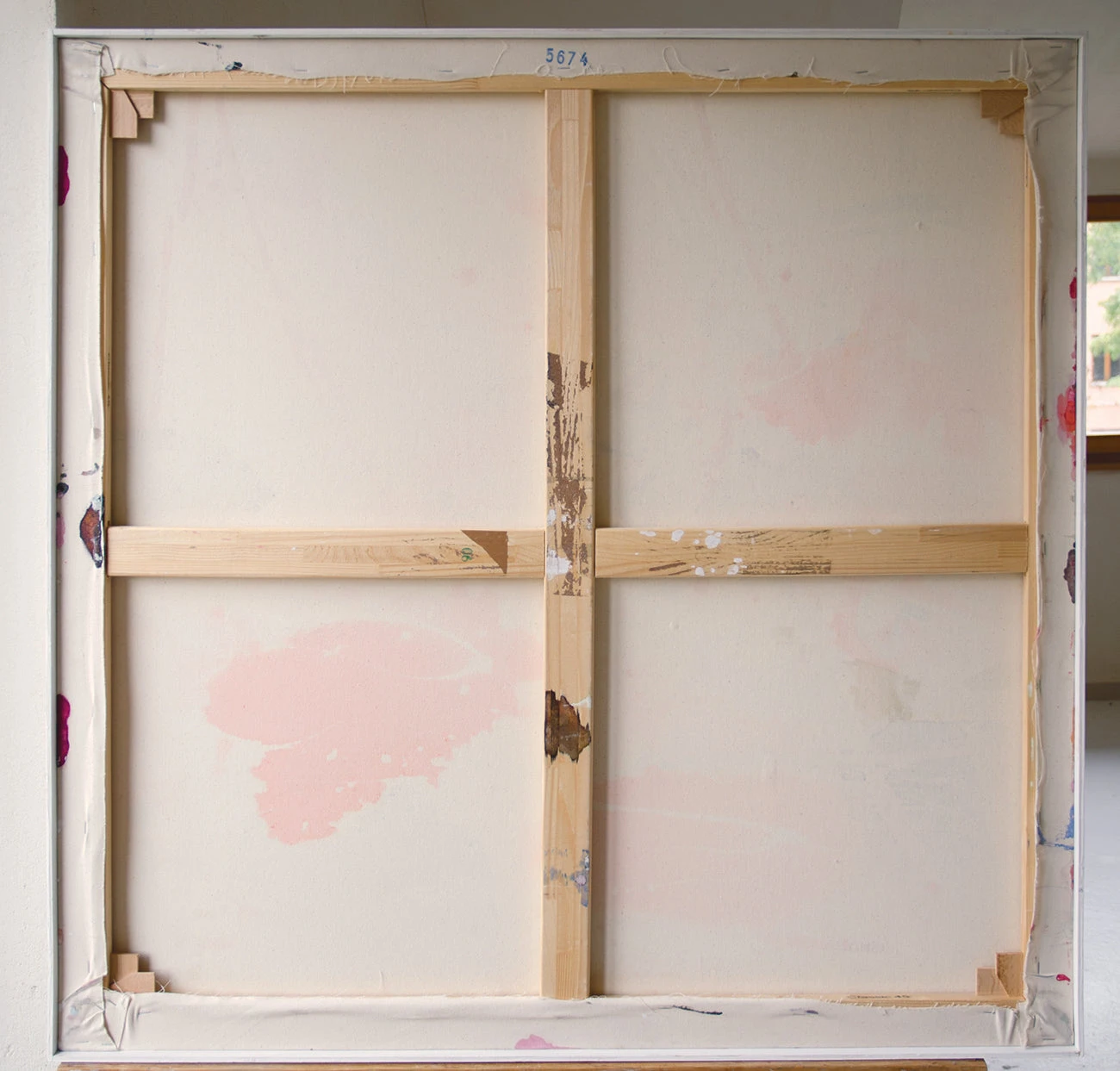 Artwork by Greet Helsen, Frühblüher, Made of Acrylic on canvas 