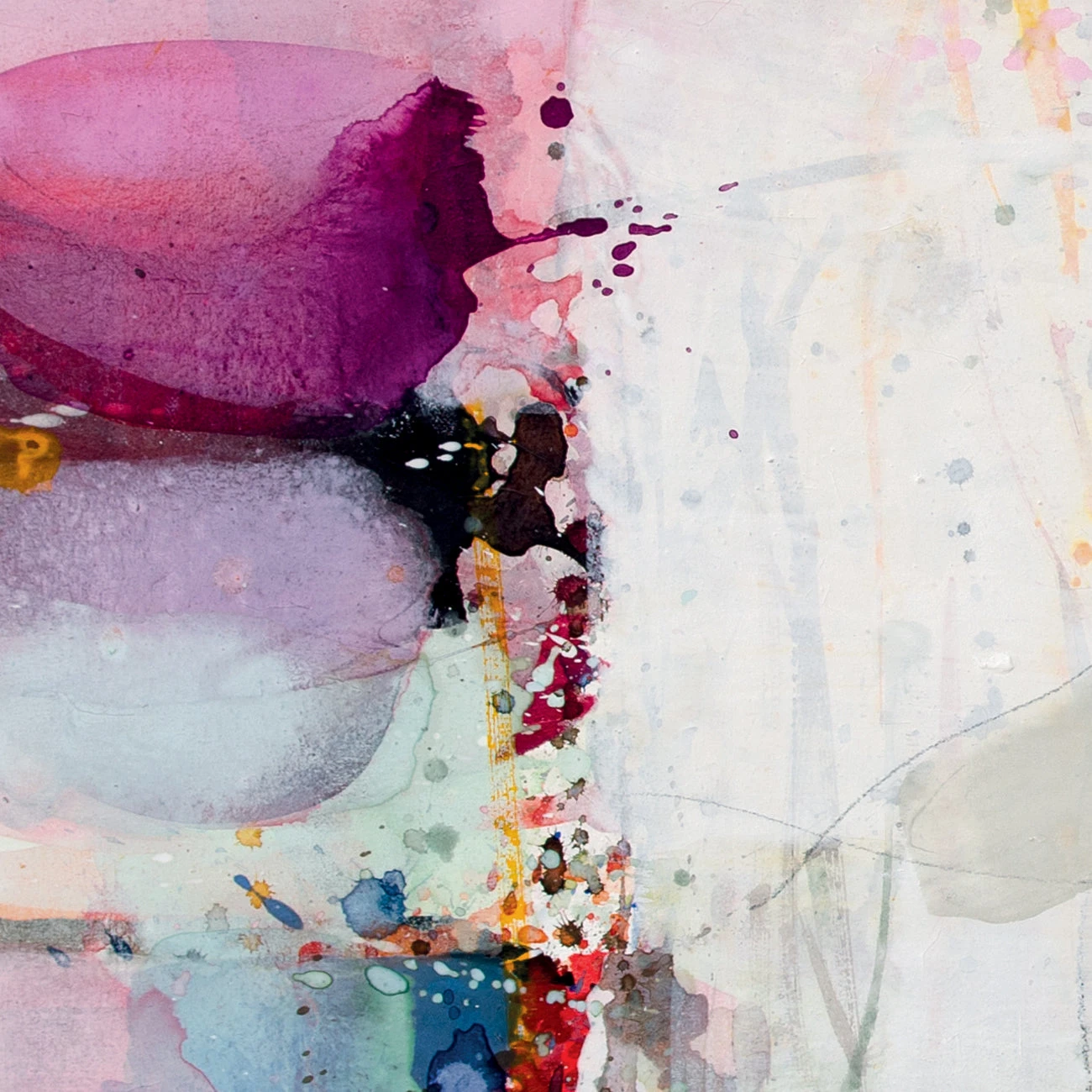 Artwork by Greet Helsen, Frühblüher, Made of Acrylic on canvas 