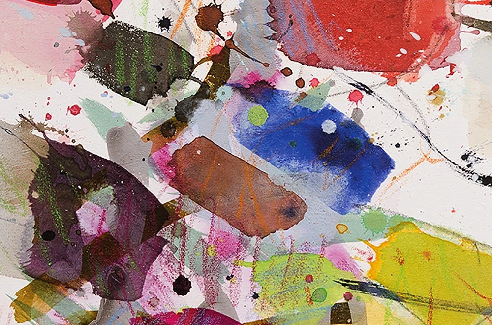 Artwork by Greet Helsen, Sonnentaler, Made of Acrylic on canvas 