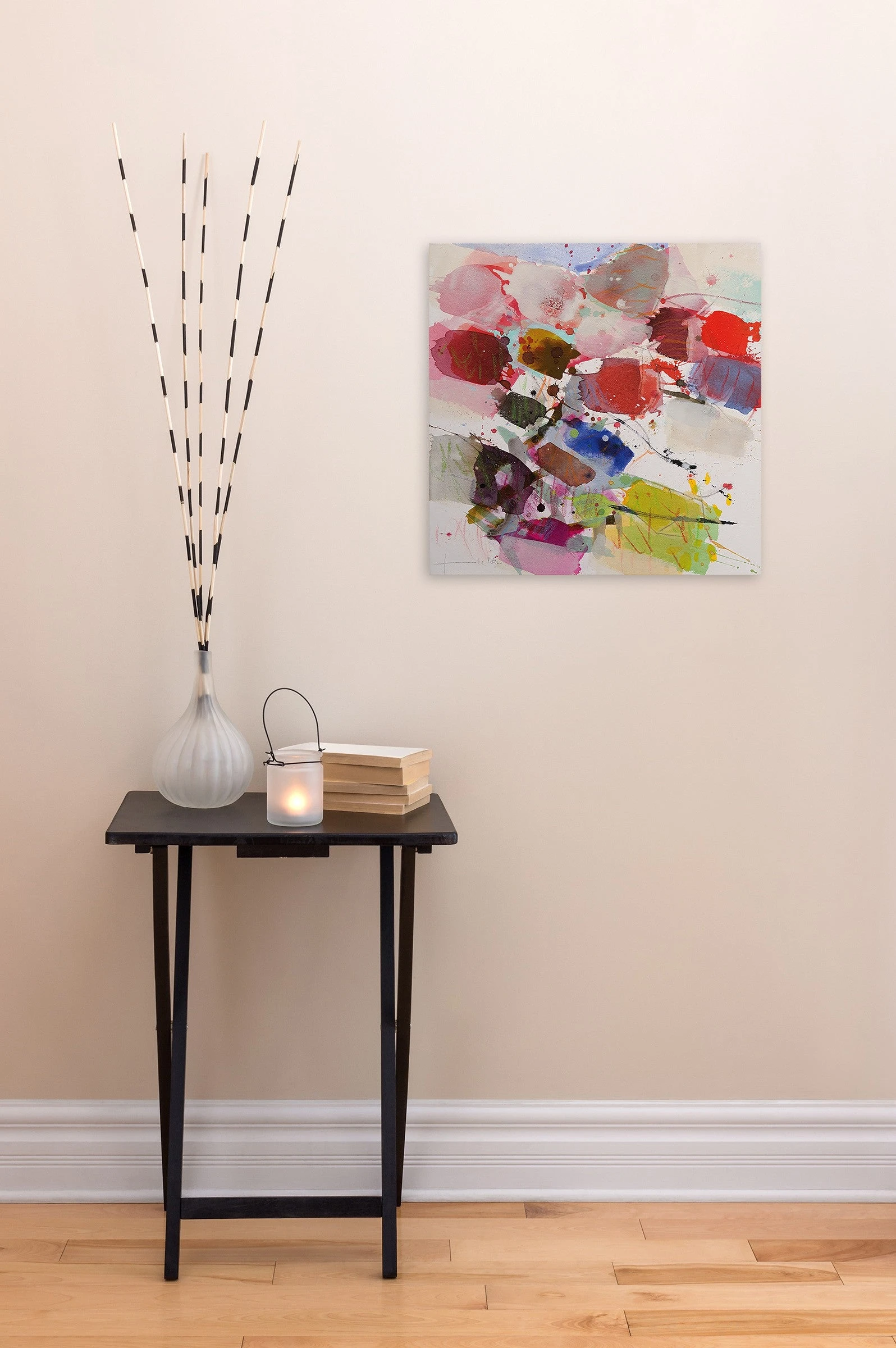 Artwork by Greet Helsen, Sonnentaler, Made of Acrylic on canvas 